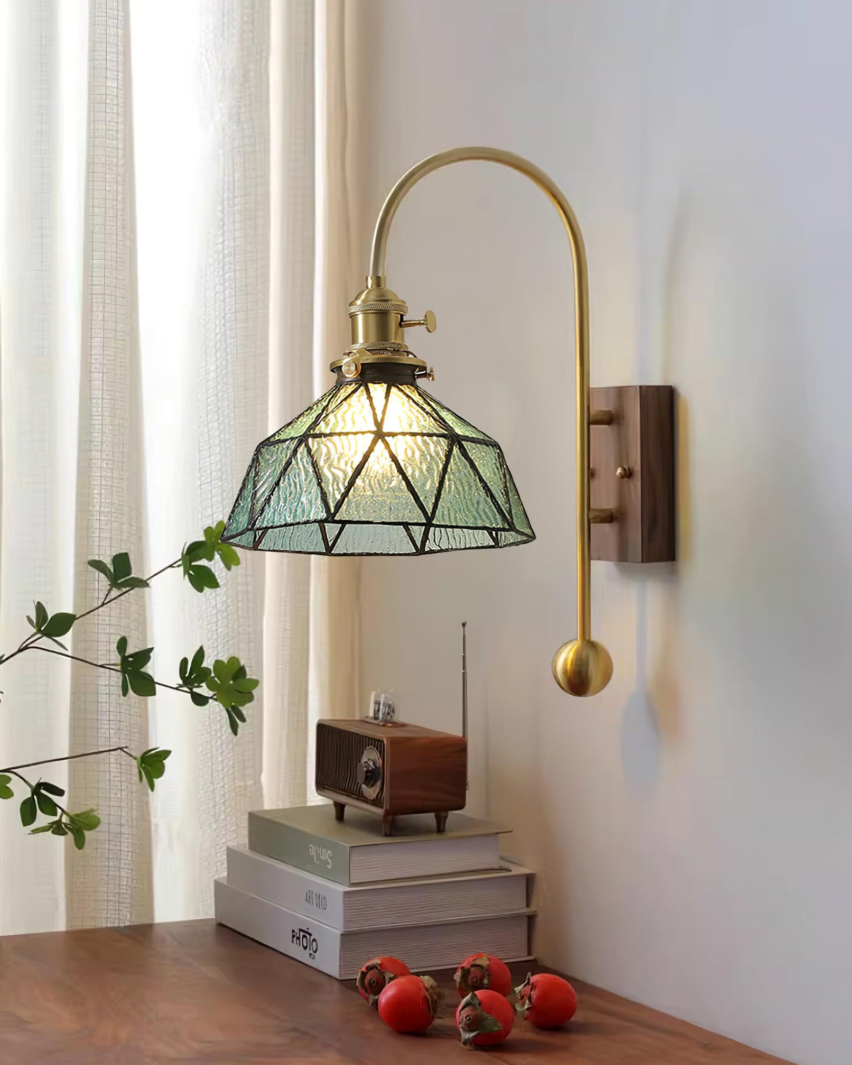 Vorelle Vintage Stained Wall Light - Neutralighting