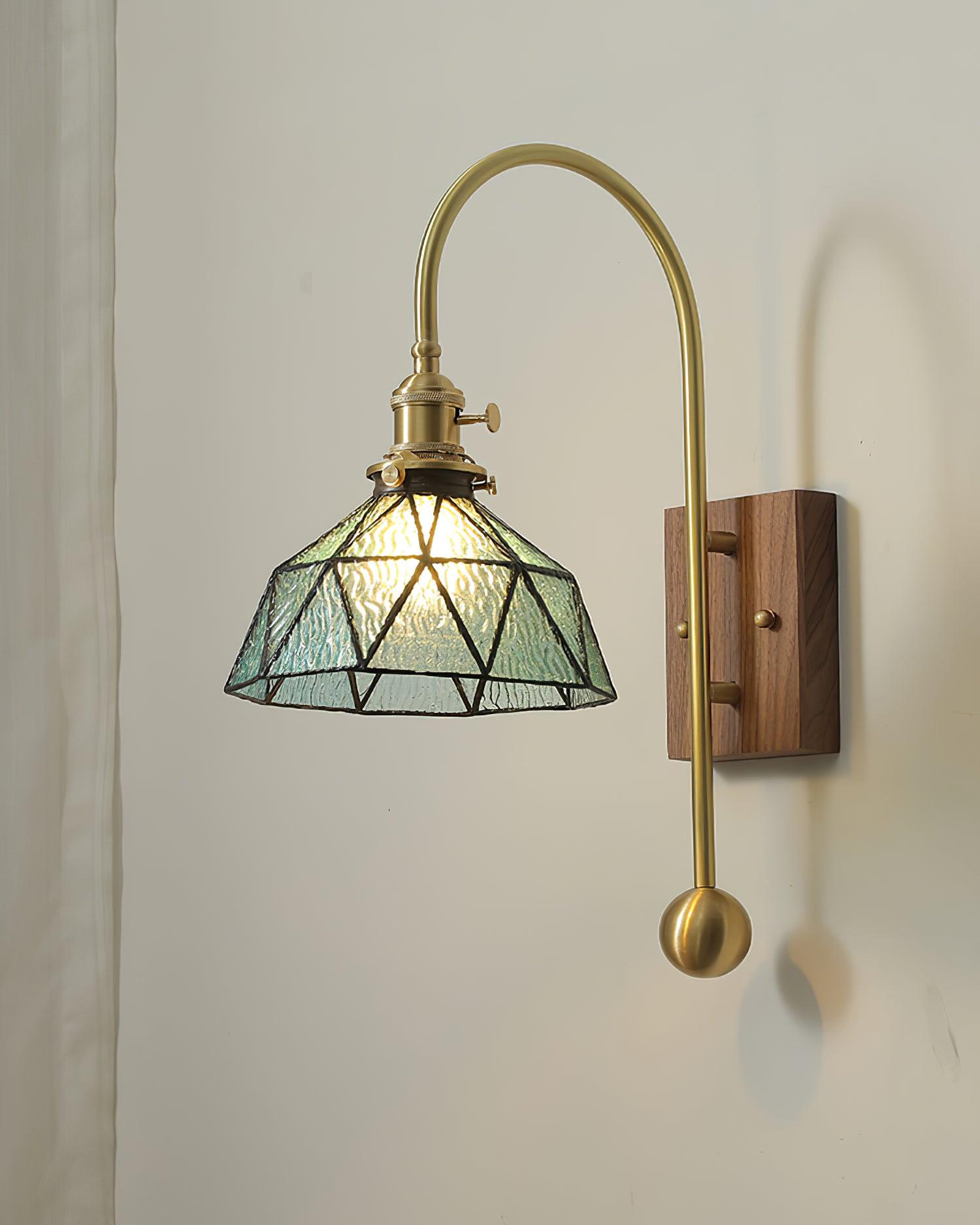 Vorelle Vintage Stained Wall Light - Neutralighting