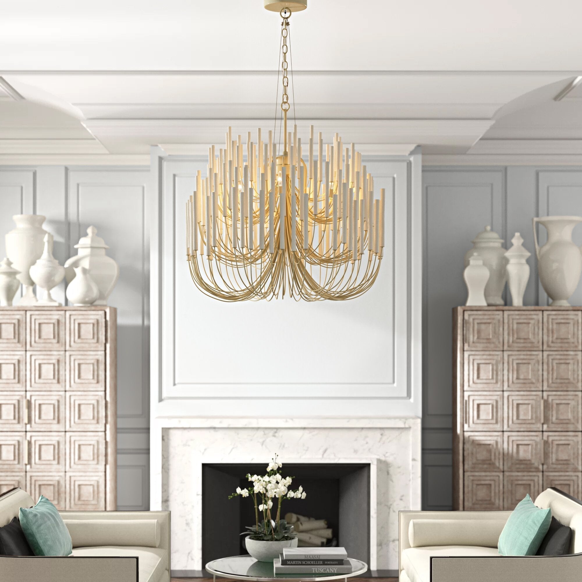Drox Sculptural Chandeliers - Neutralighting