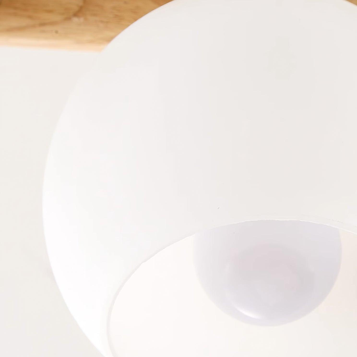 Ceiling Light Wood Body Glass Globes Organic Warm Minimalist - Neutralighting