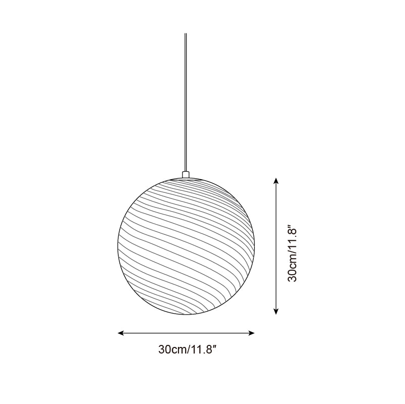 Joliv Glass Globe Pendant Lamp - Neutralighting