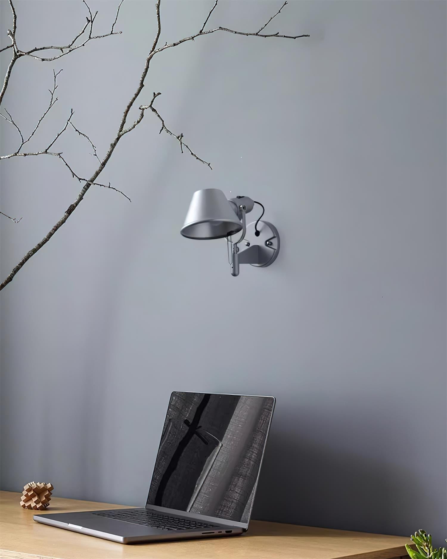 Wall Lamp Metal Body Conical Shade Adjustable Modern Minimalist - Neutralighting