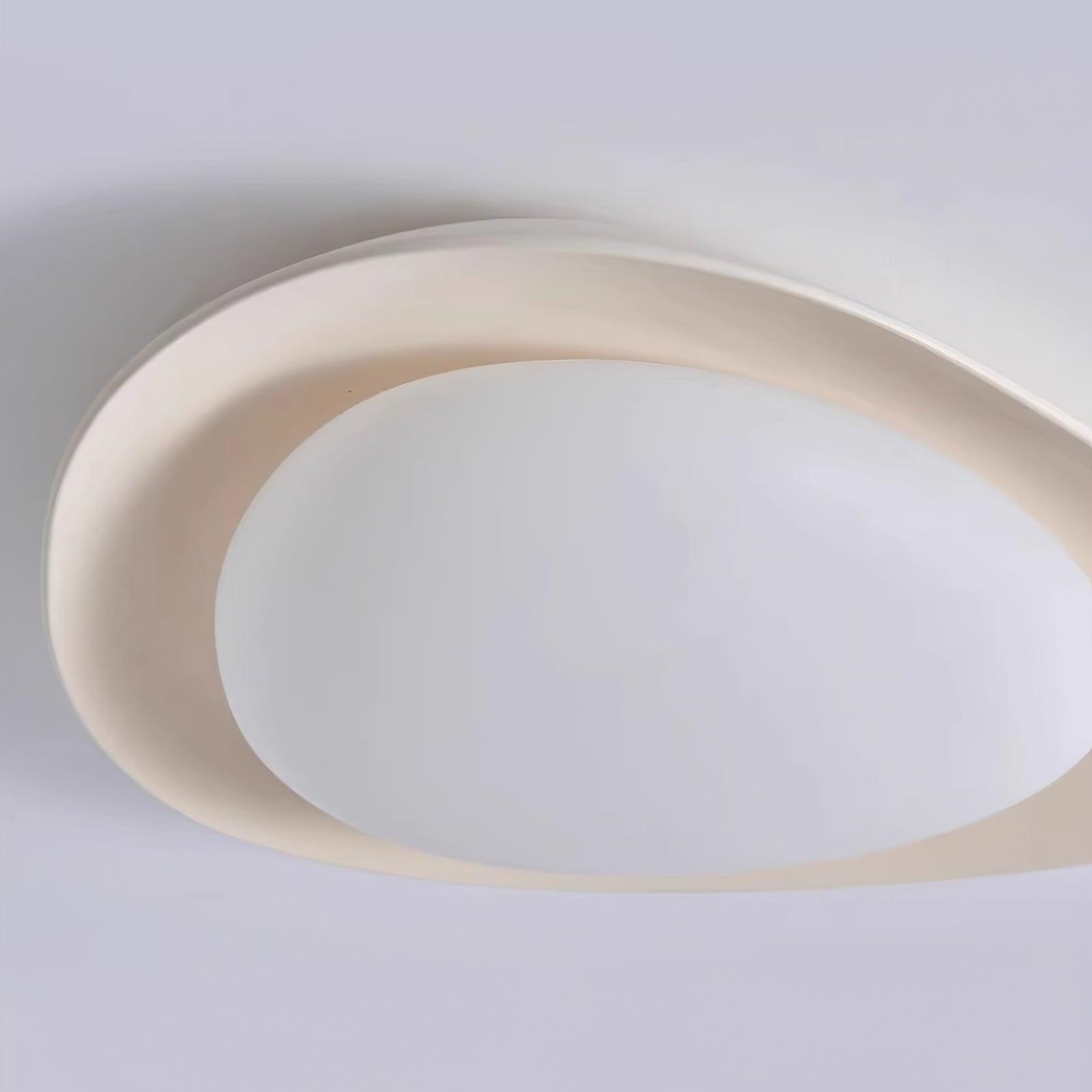Blex Ceiling Lamp Green&Beige Pebble Shape - Neutralighting