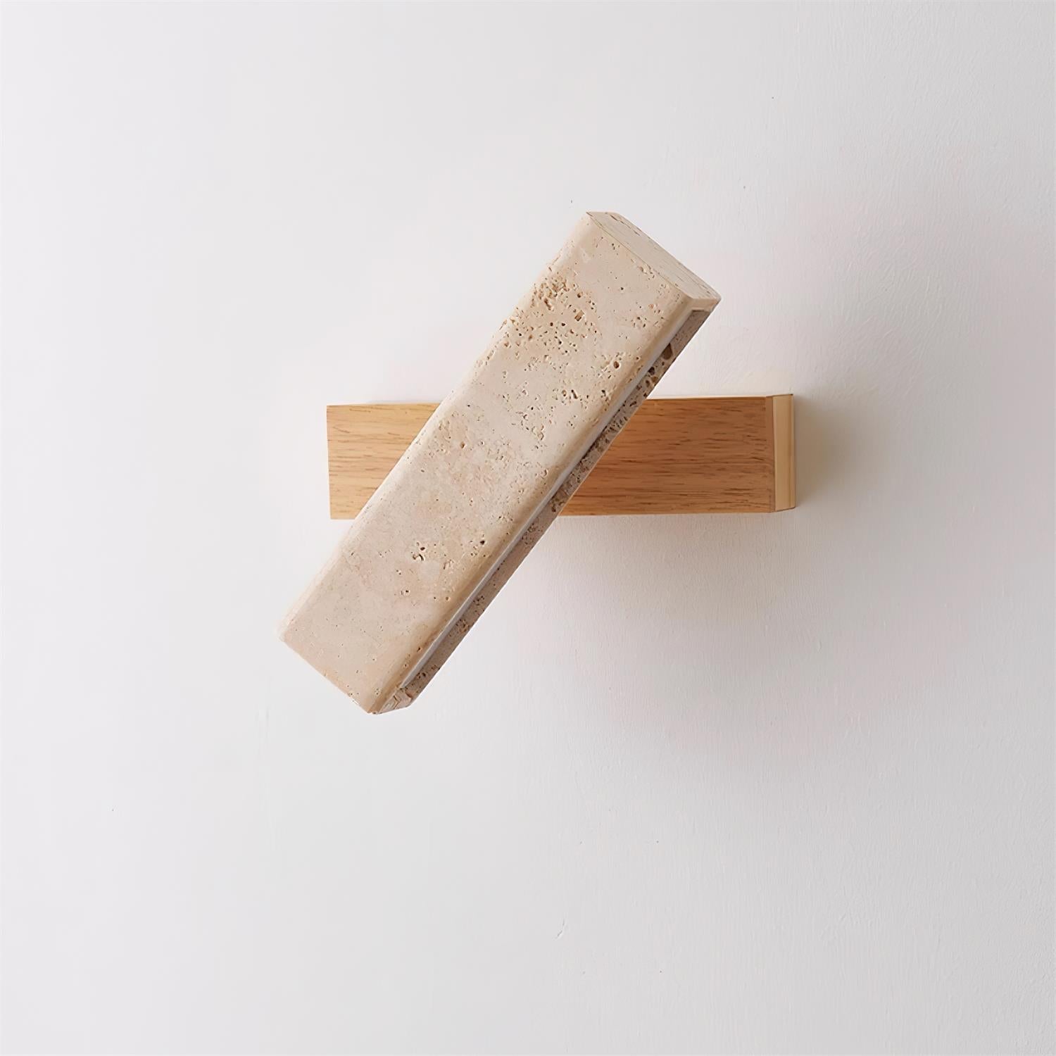 Orbit Travertine Rotating Wall Lamp - Neutralighting