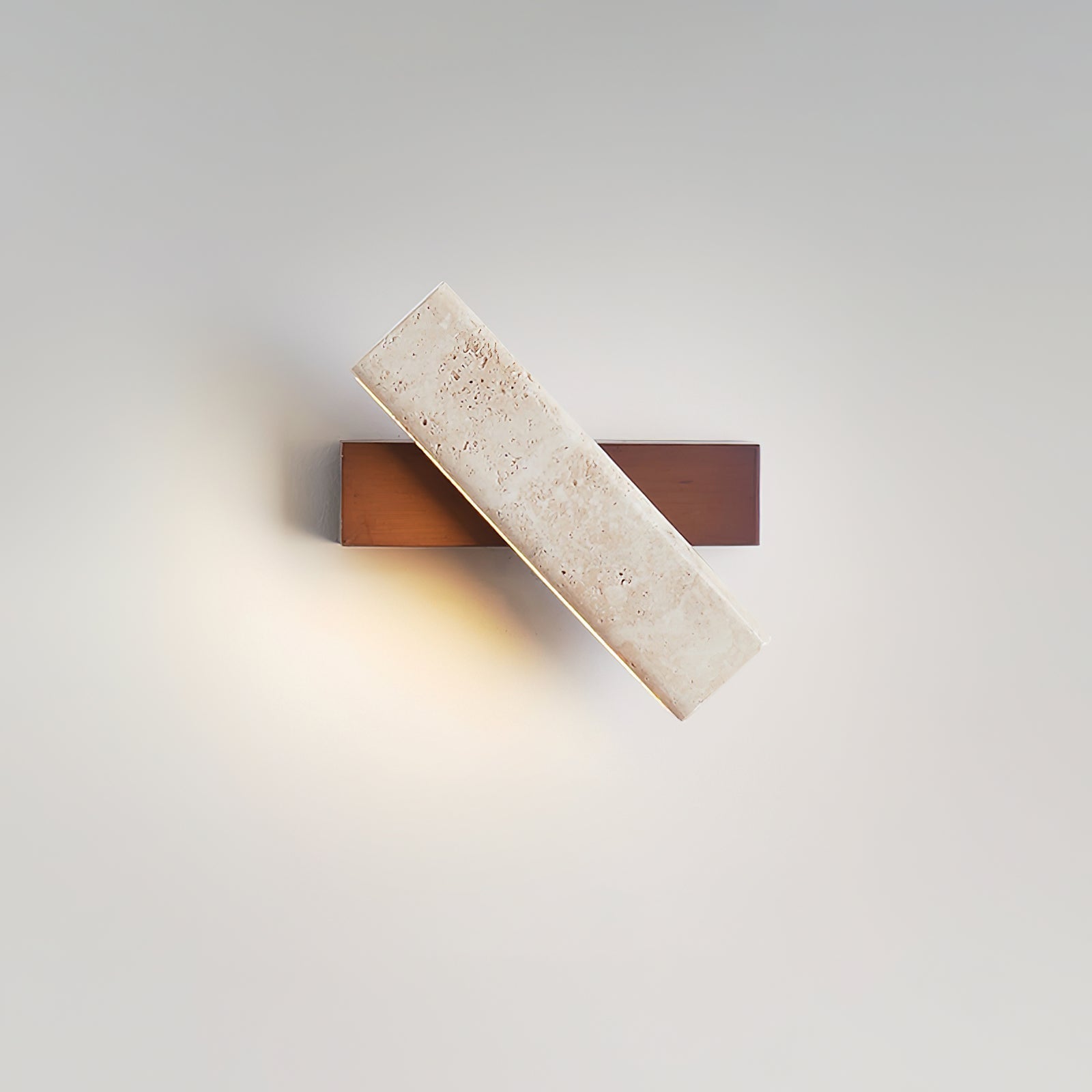 Orbit Travertine Rotating Wall Lamp - Neutralighting