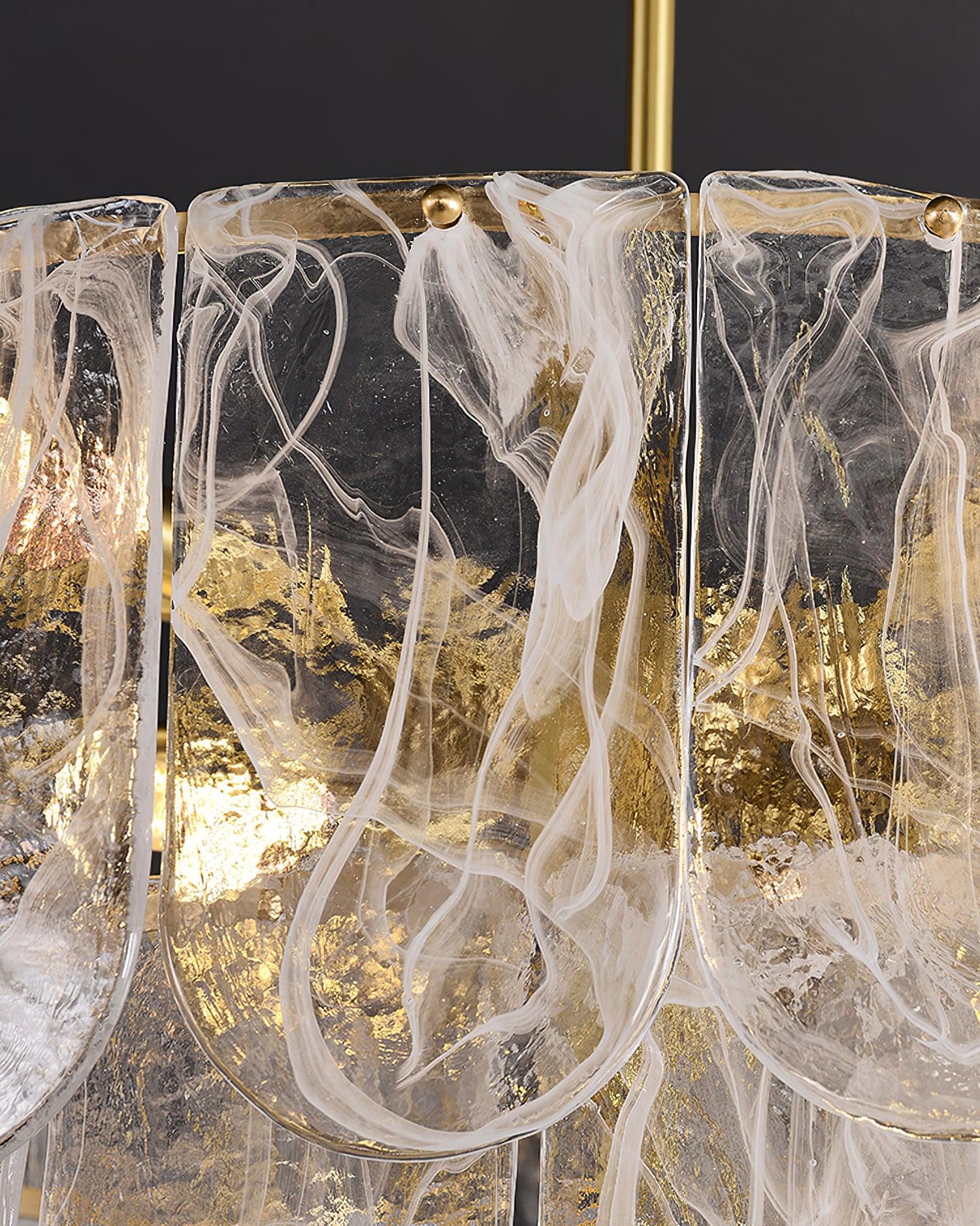 Traditional Classic Glass Chandelier - Blowlighting