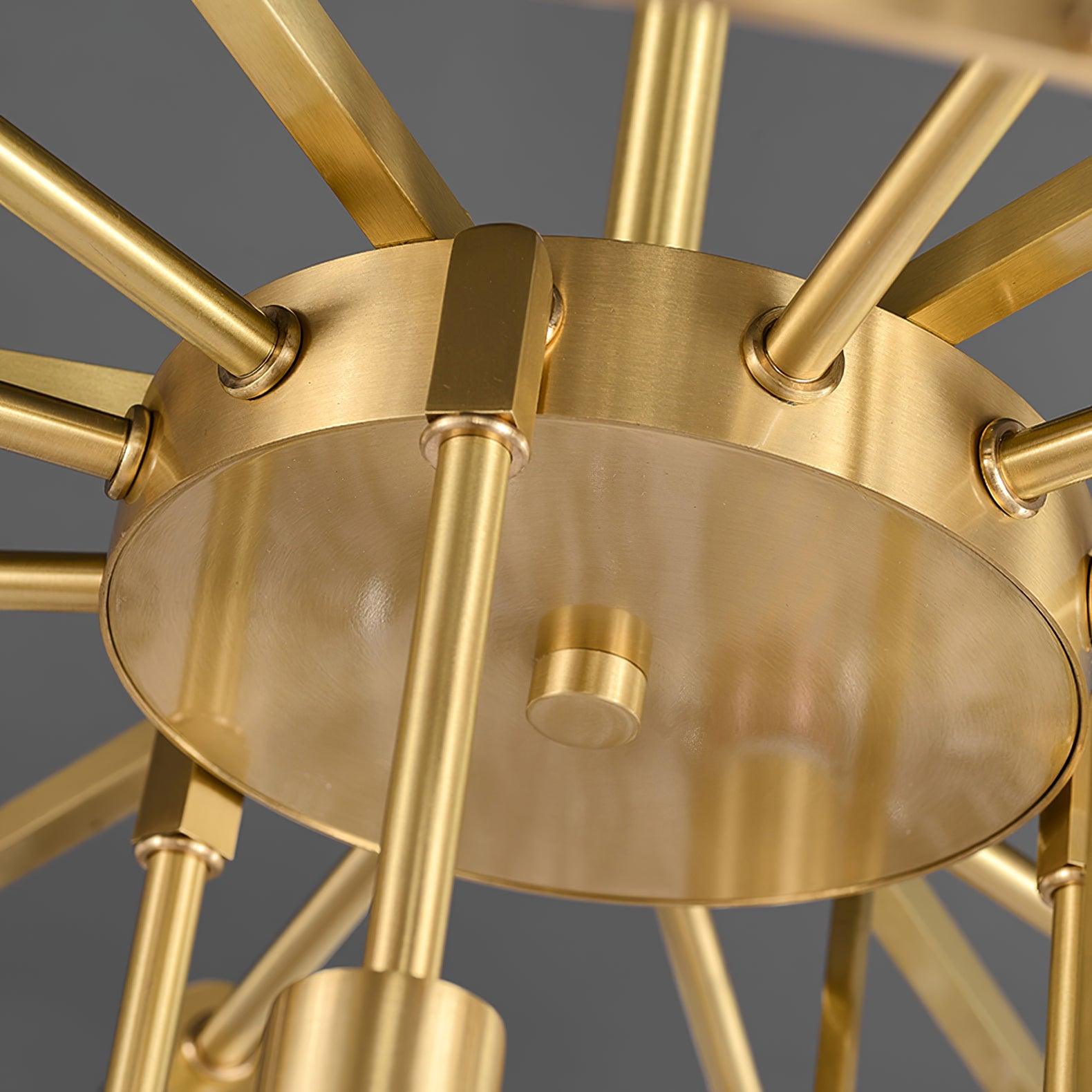 Traditional Classic Glass Chandelier - Blowlighting