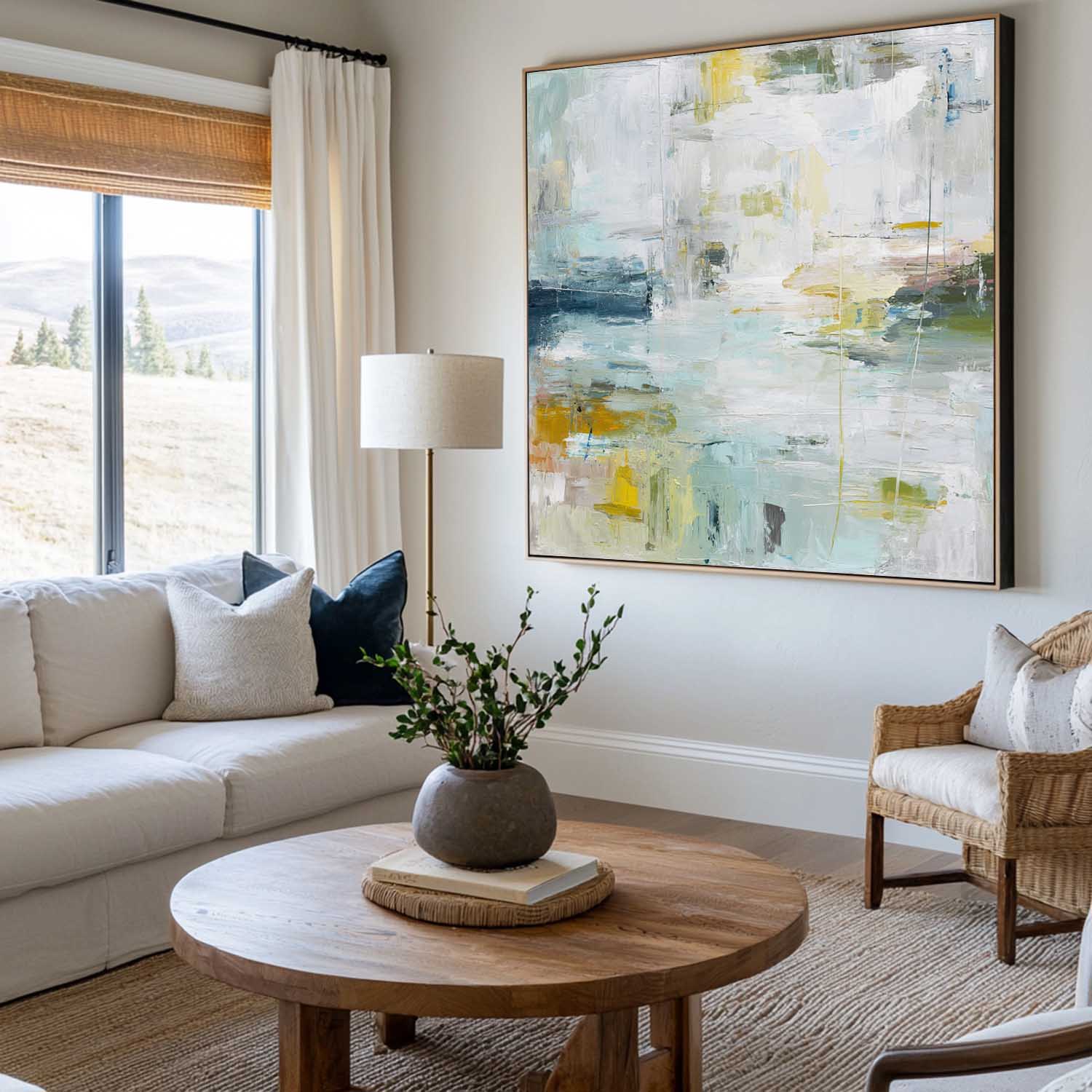 Modern Abstract Painting ABAS310 - Neutralighting