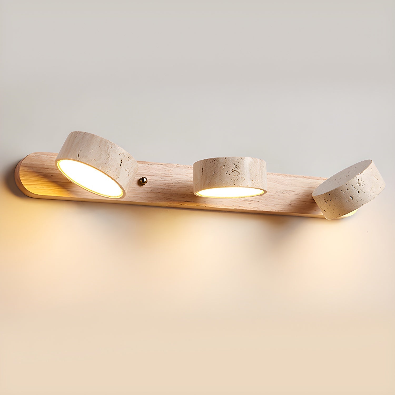 Tuelo Travertine Indoor Wall Light Neutral - Neutralighting