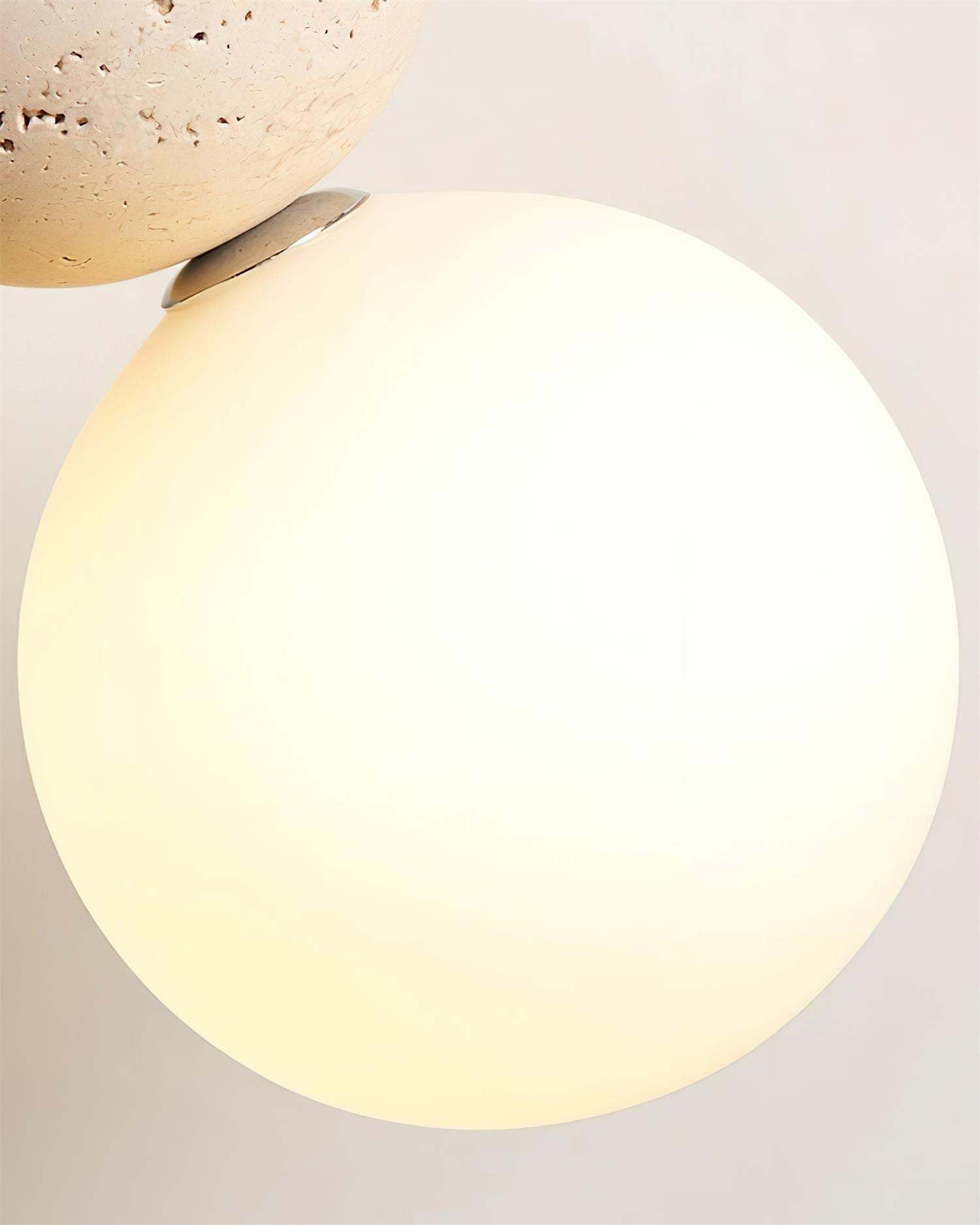 Ritta Triple Sphere Pendant Light Travertine - Neutralighting