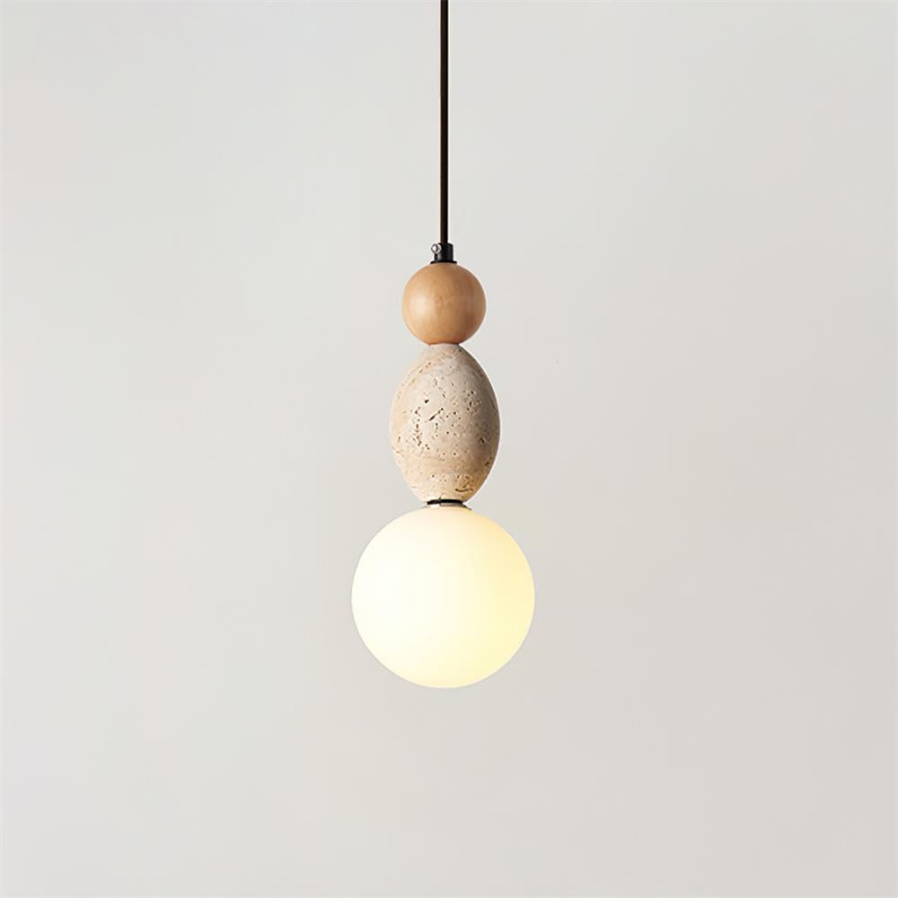 Ritta Triple Sphere Pendant Light Travertine - Neutralighting