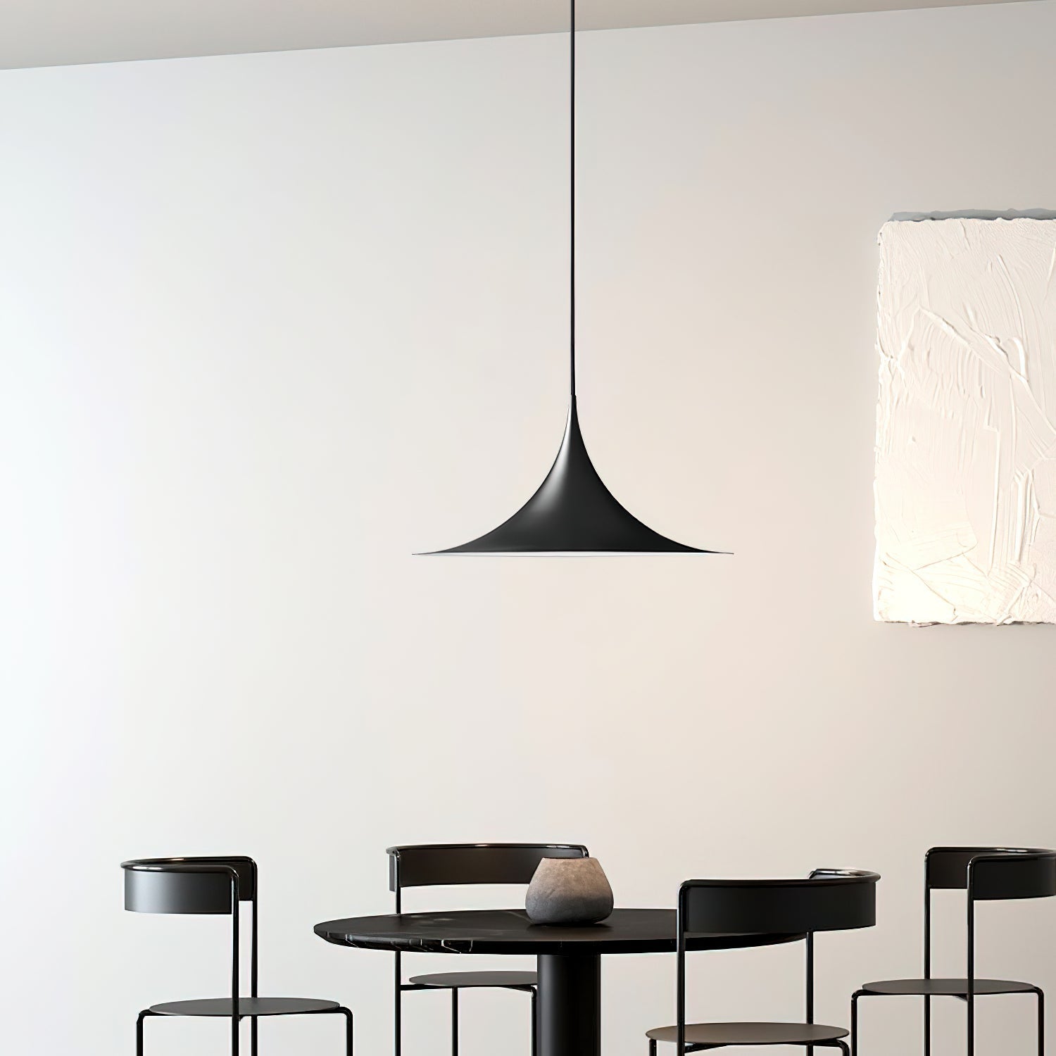 Pendant Lamp Slim Neck and Wide Flare Contemporary Dining - Neutralighting