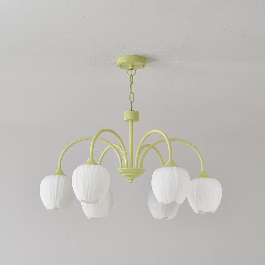 Tulip Fresh Chandeliers Glass - Neutralighting