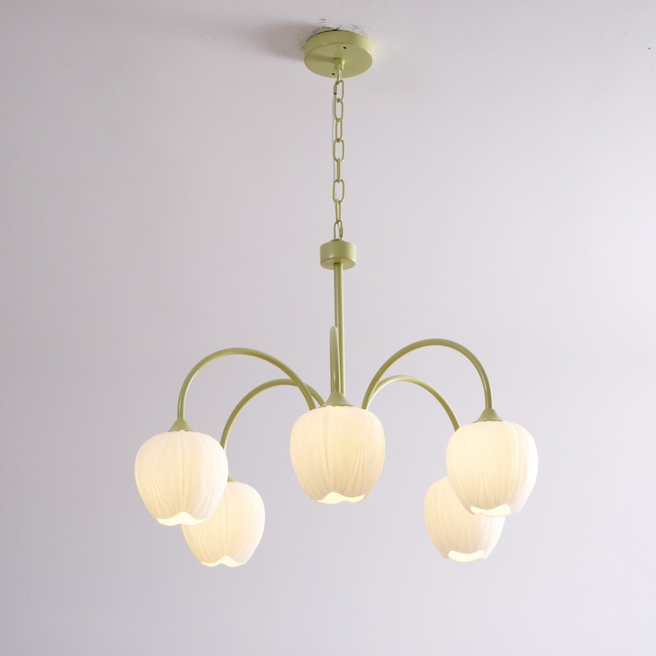 Tulip Fresh Chandeliers Glass - Neutralighting