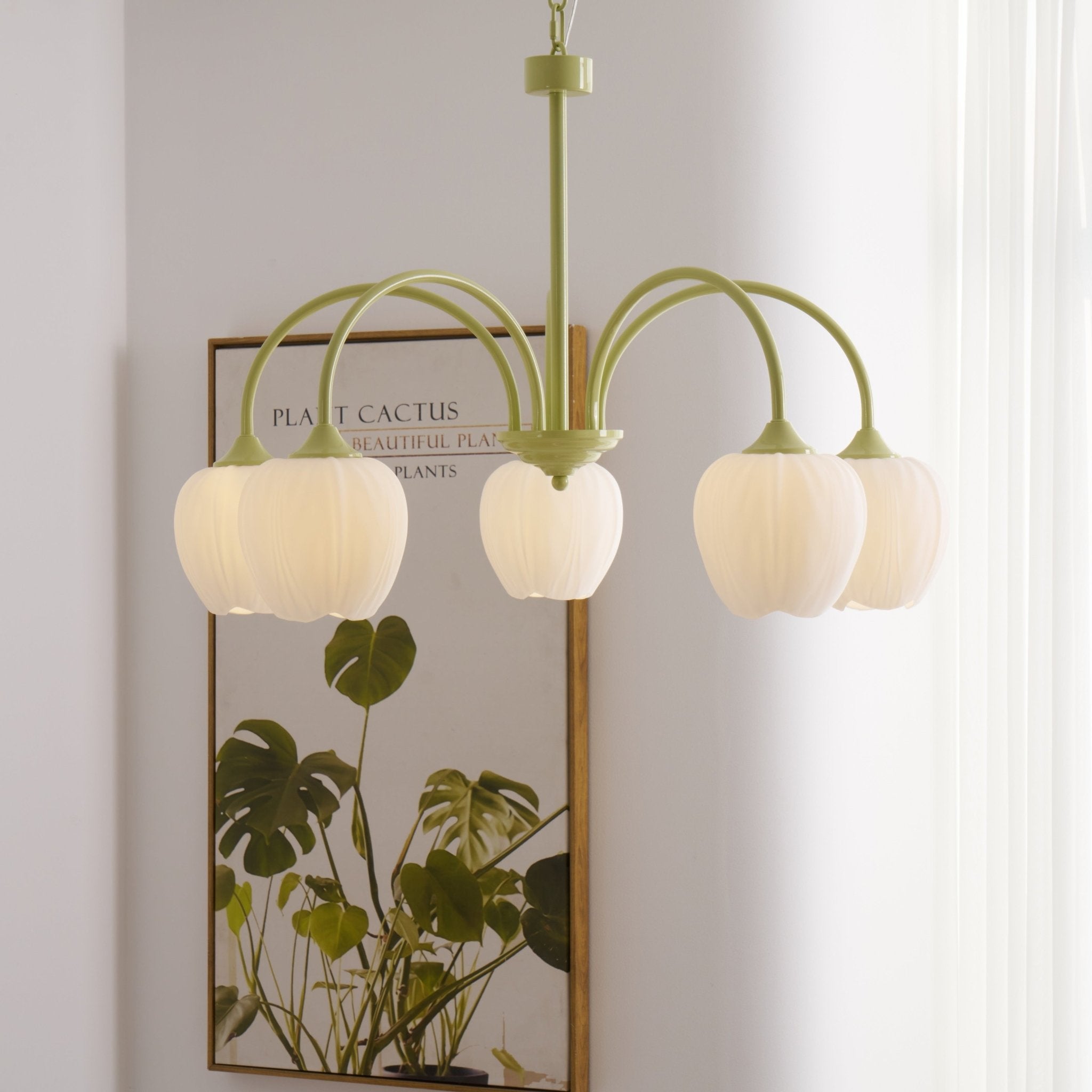 Tulip Fresh Chandeliers Glass - Neutralighting