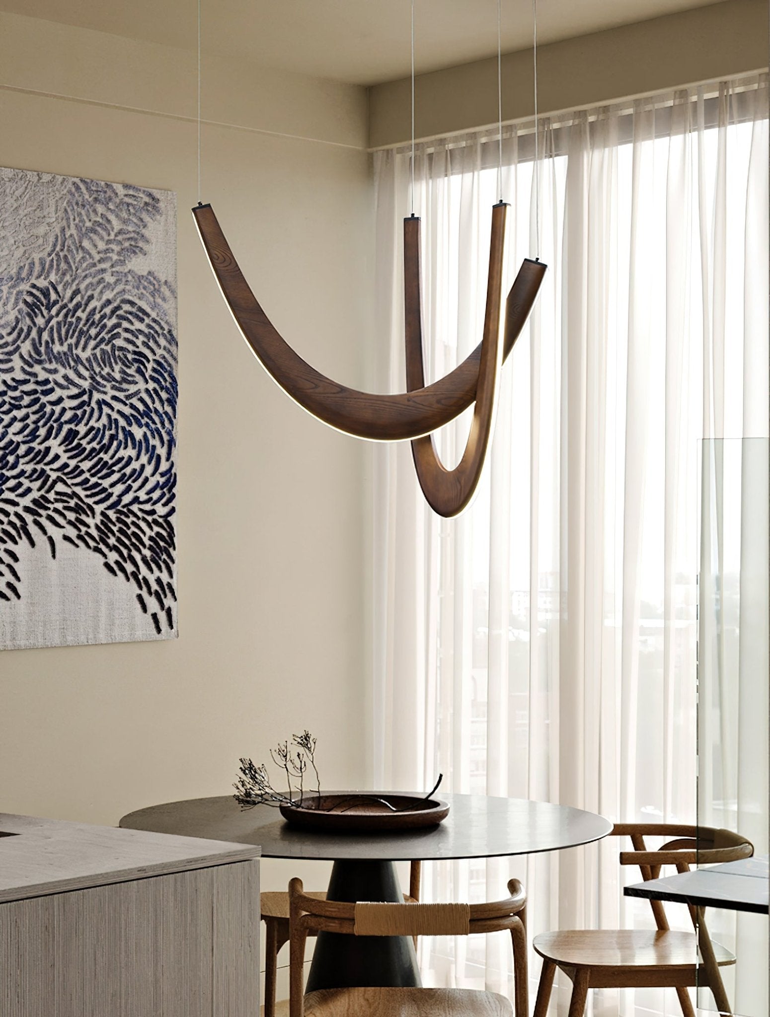 U Wooden Pendant Lamp - Blowlighting