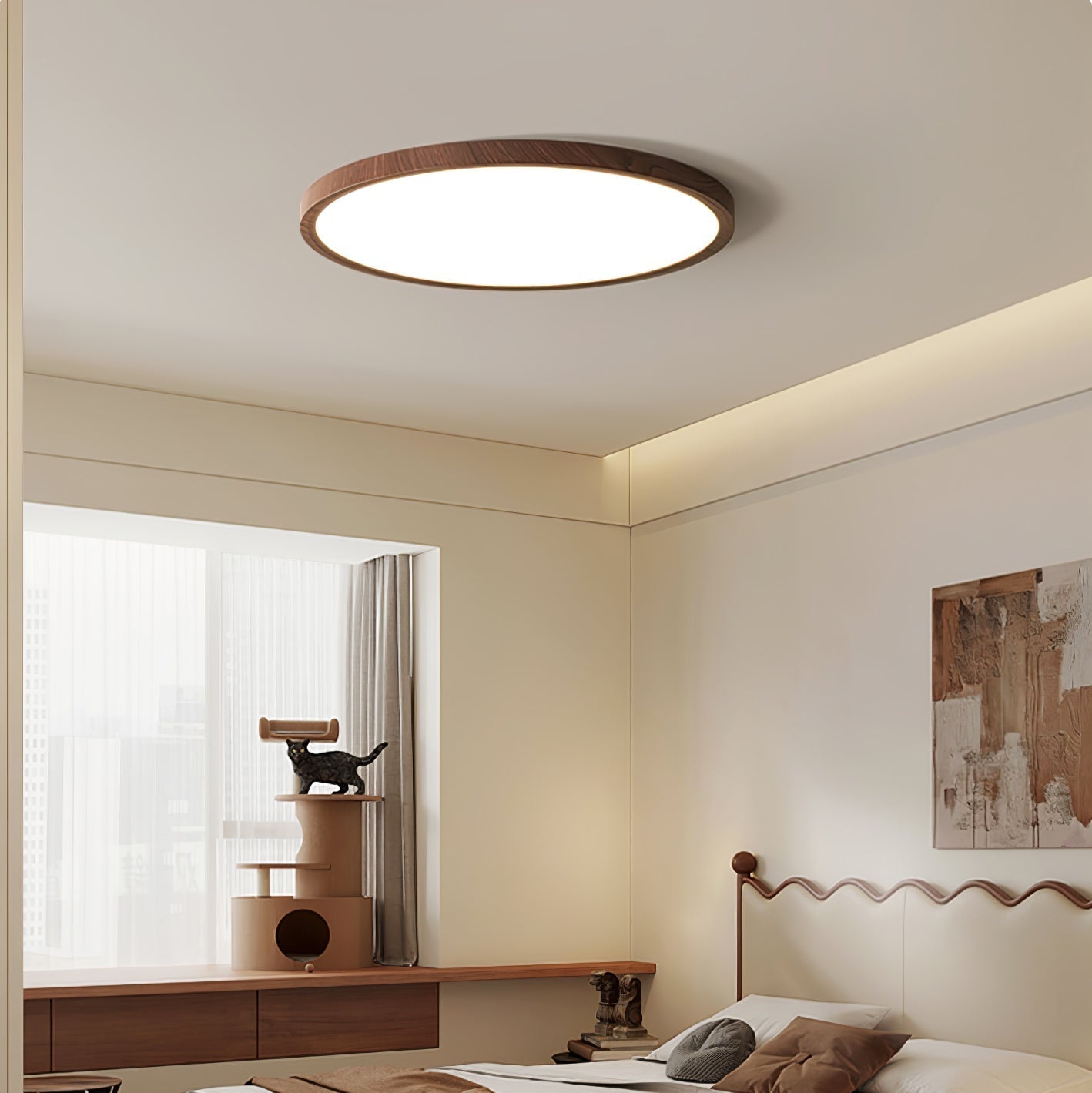 Ivera Ultrathin Round Ceiling Light - Neutralighting