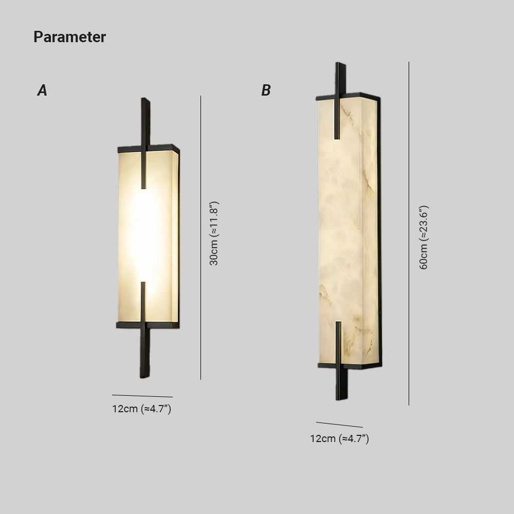 Zenith Alabaster Wall Light - Neutralighting