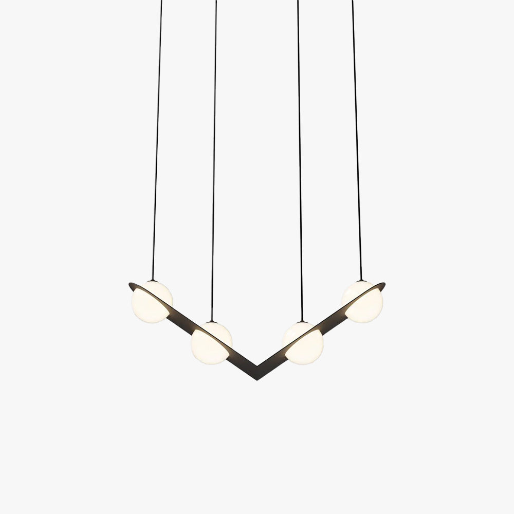 Selan Black Glass Pendant Lamp - Neutralighting