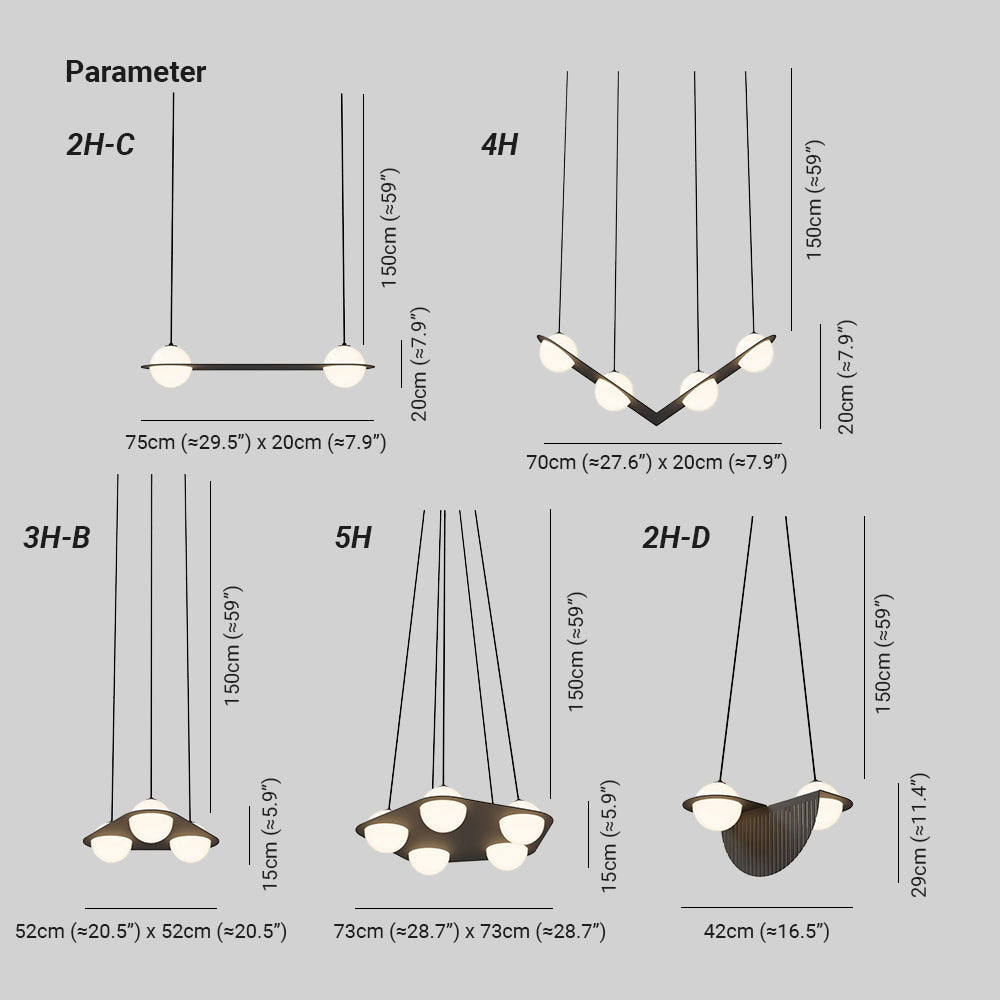Selan Black Glass Pendant Lamp - Neutralighting
