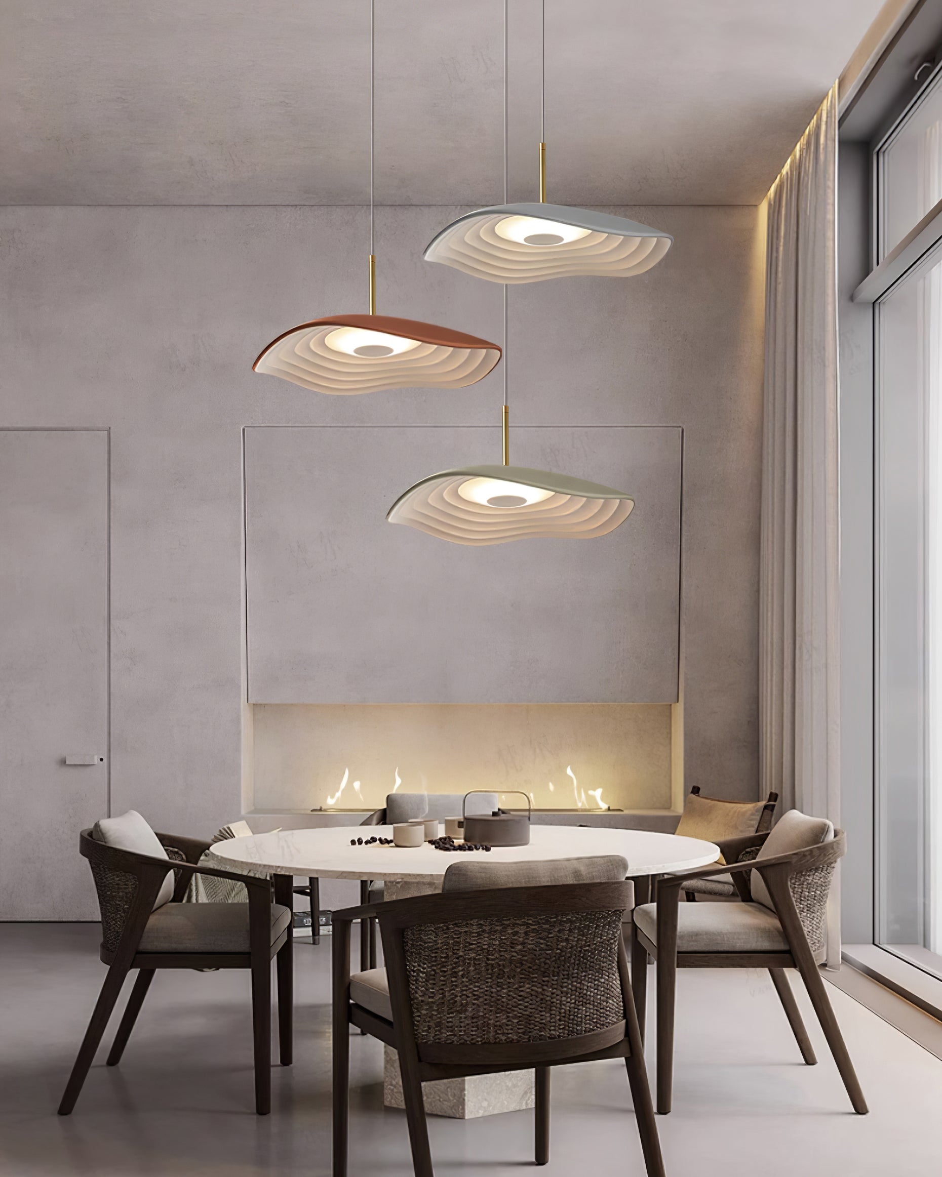 Ovelis Wave Pendant Lamp - Neutralighting