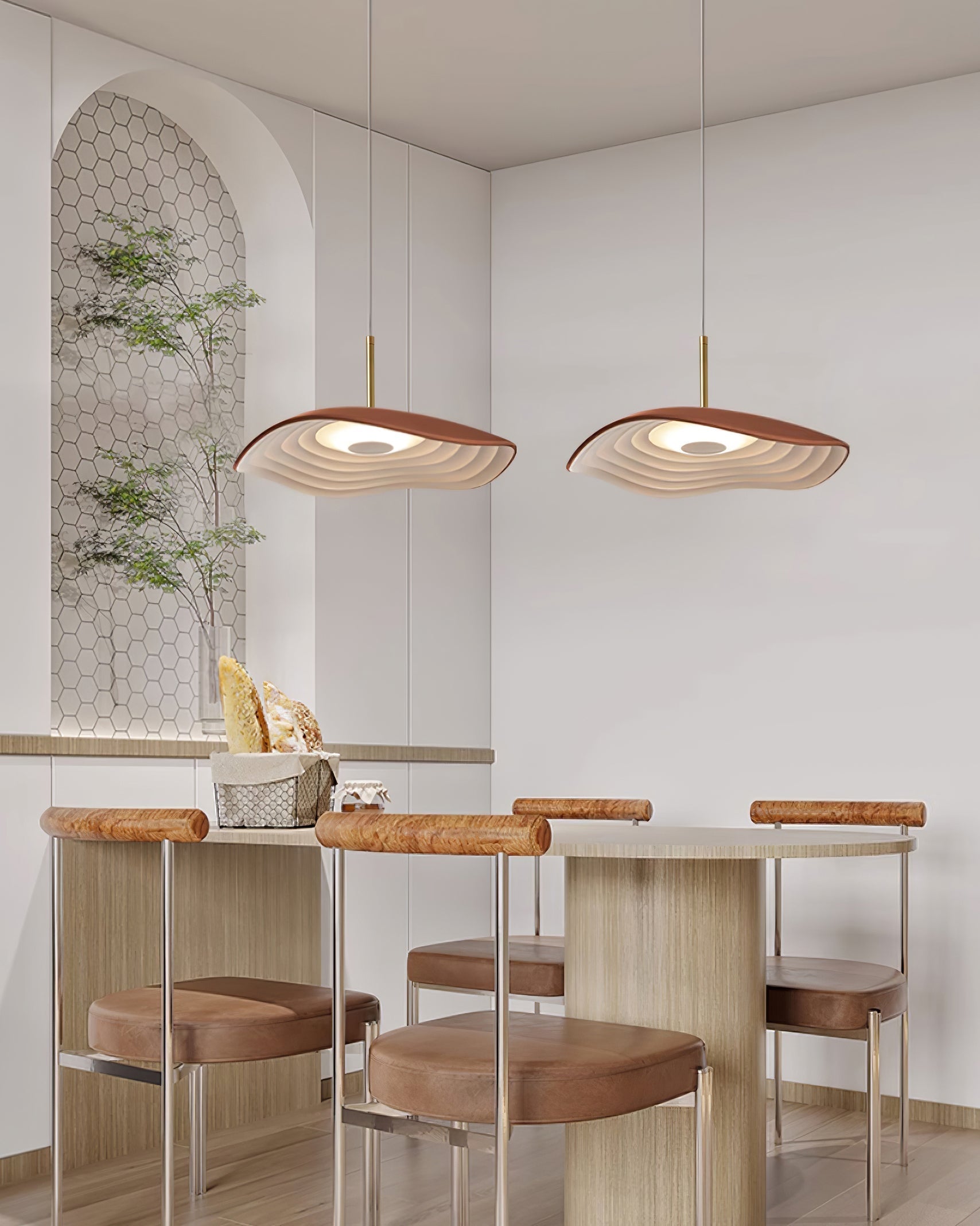 Ovelis Wave Pendant Lamp - Neutralighting