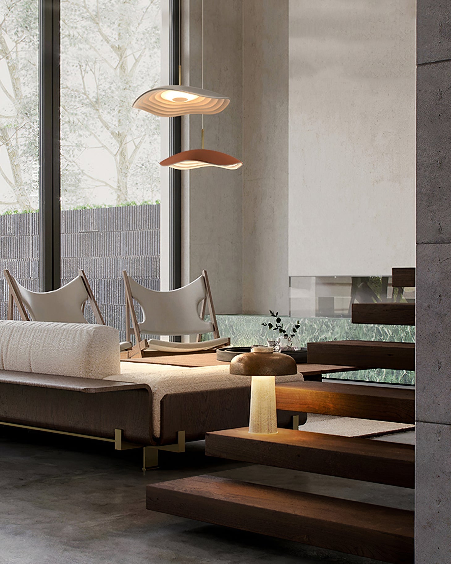 Ovelis Wave Pendant Lamp - Neutralighting