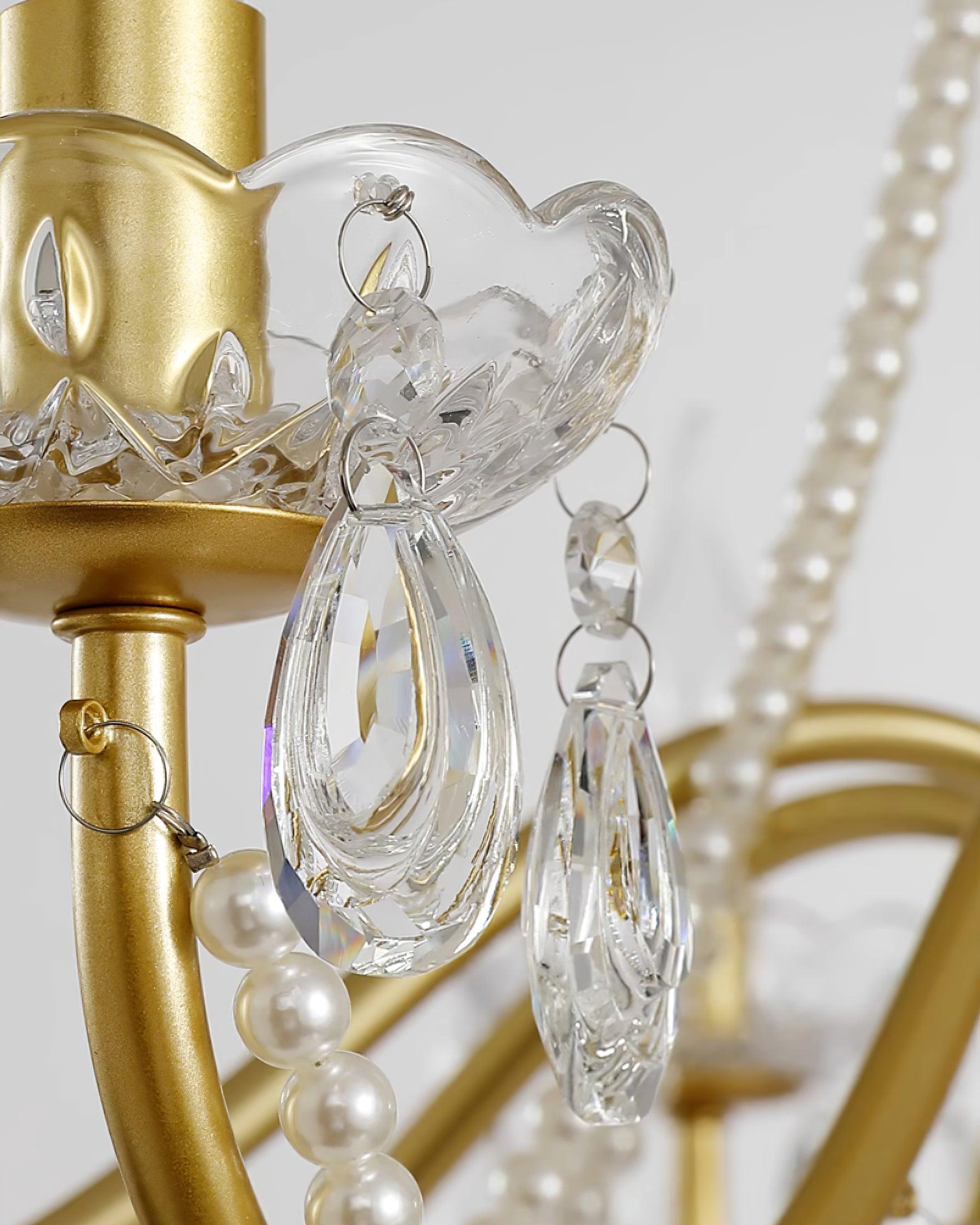 Elysion Gold Crystal Chandelier - Neutralighting