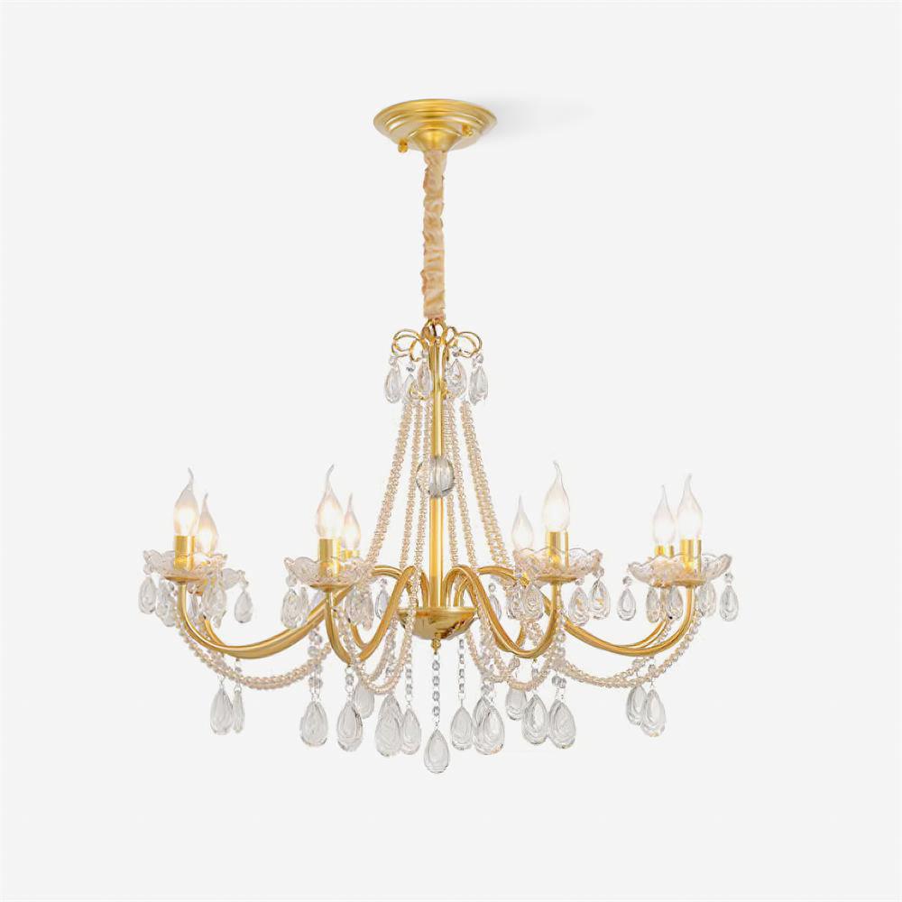 Elysion Gold Crystal Chandelier - Neutralighting