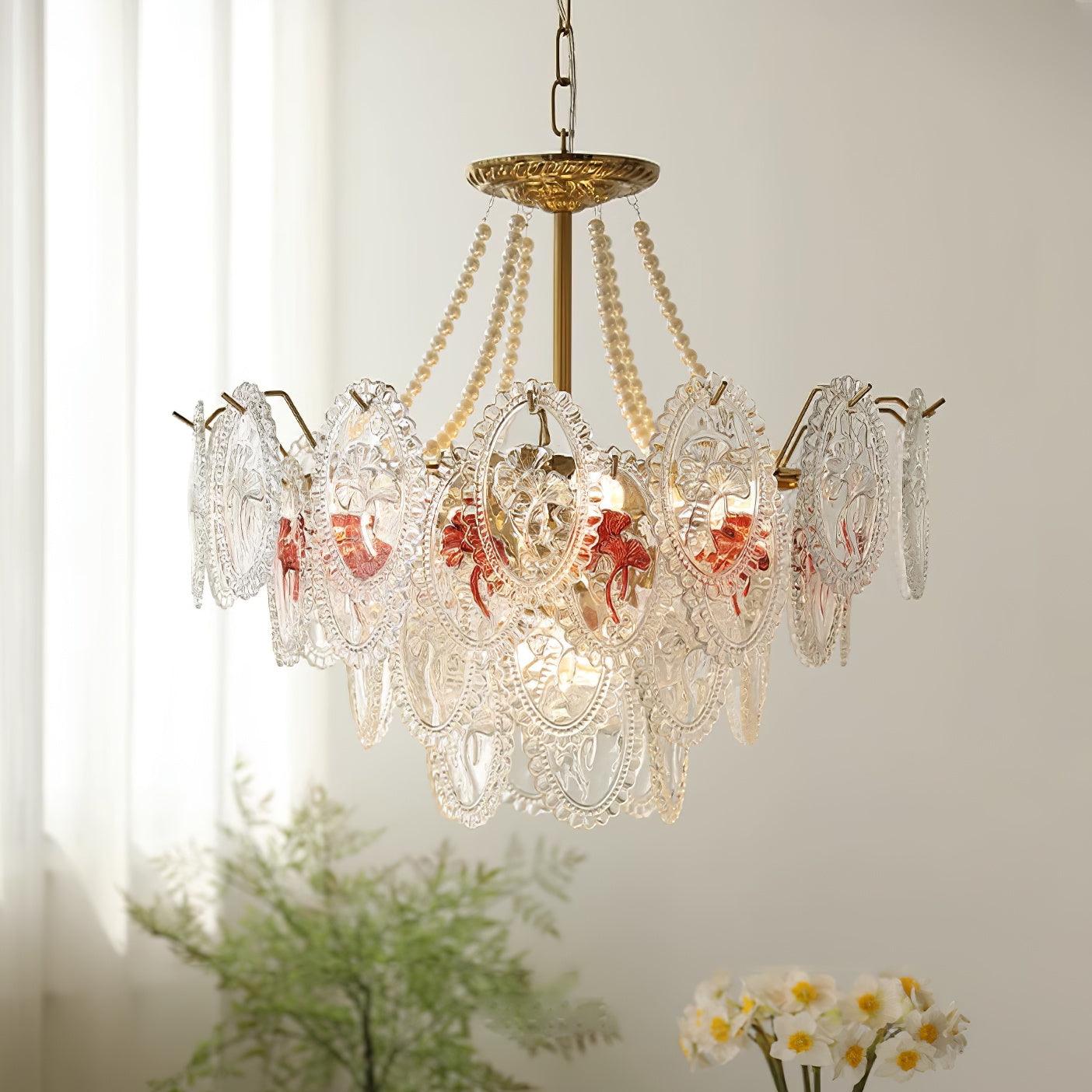 Havin Chandelier Lustrous pearls - Neutralighting