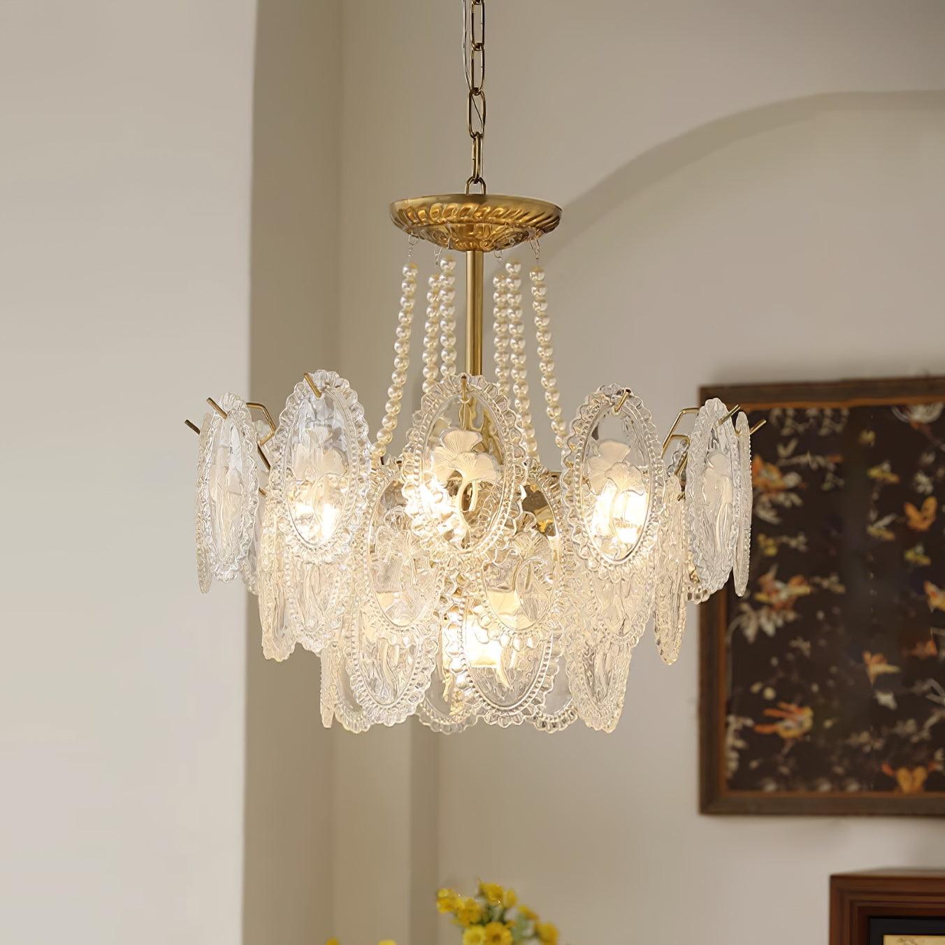 Havin Chandelier Lustrous pearls - Neutralighting