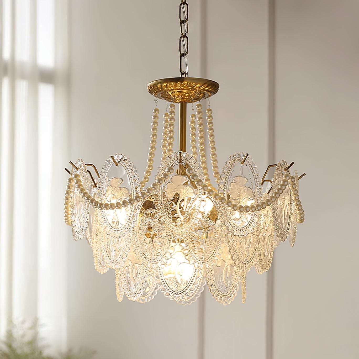 Havin Chandelier Lustrous pearls - Neutralighting