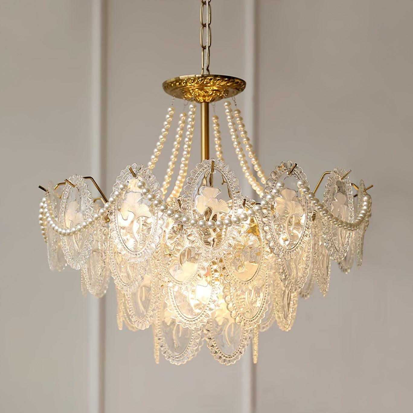 Havin Chandelier Lustrous pearls - Neutralighting