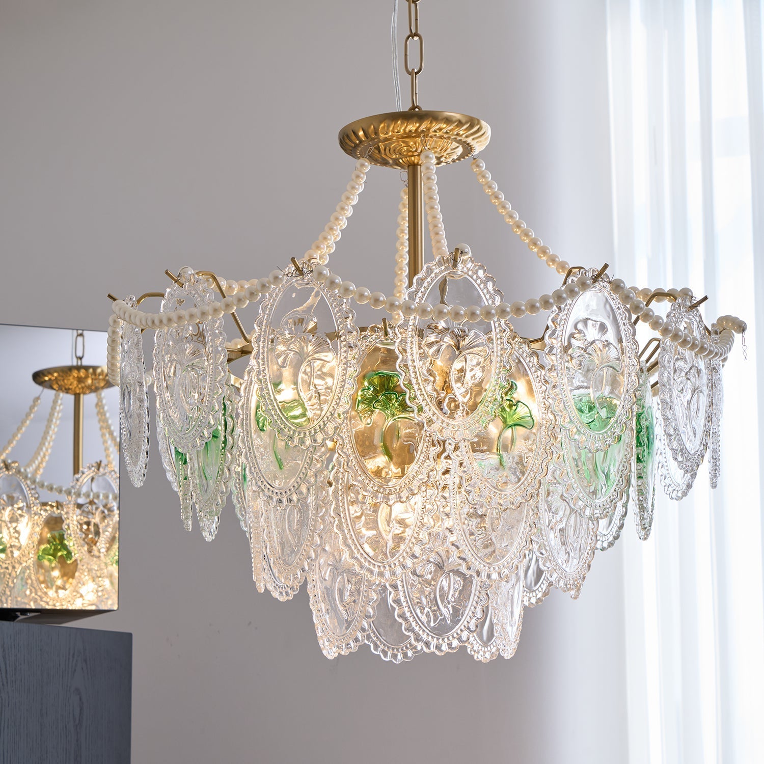 Havin Chandelier Lustrous pearls - Neutralighting