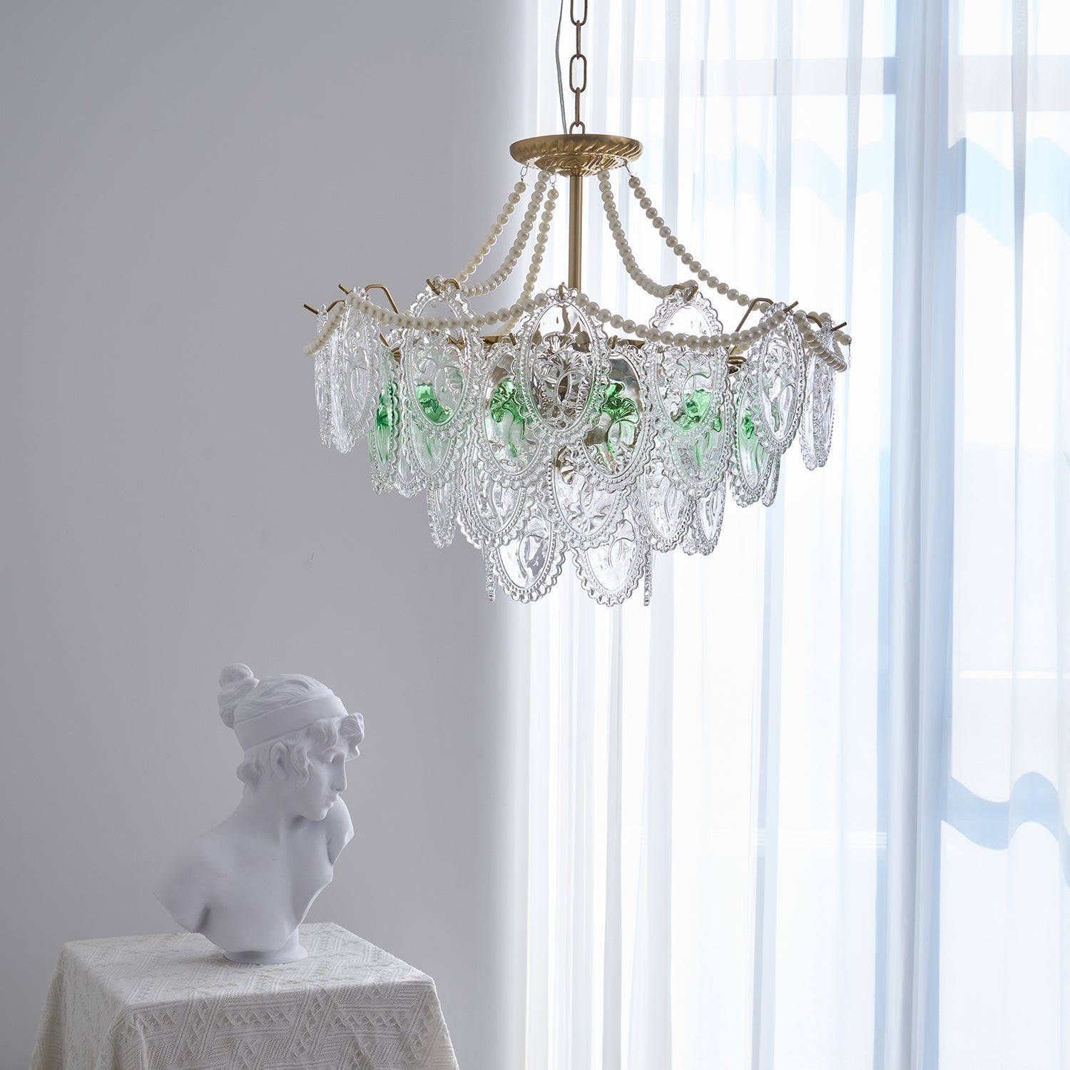 Havin Chandelier Lustrous pearls - Neutralighting