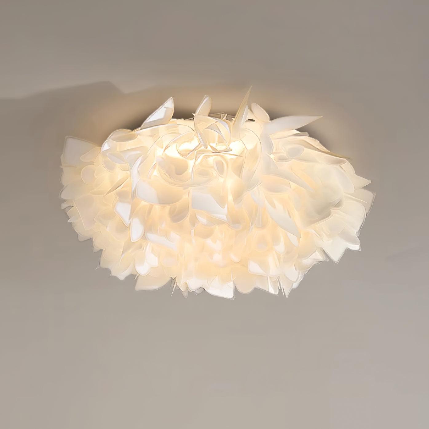 Ceiling Lamp Sculpted Petal Cluster Artistic Modern Statement - Neutralighting