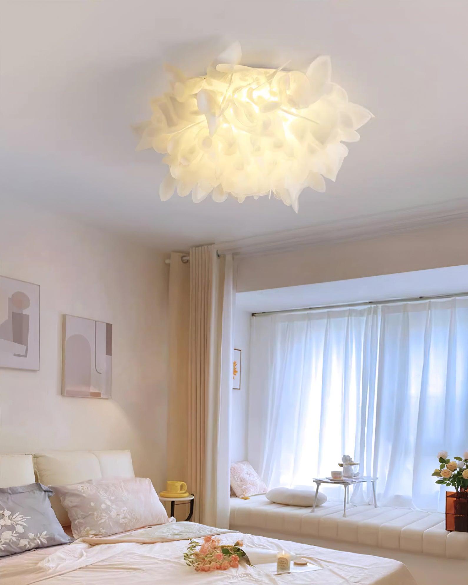 Ceiling Lamp Sculpted Petal Cluster Artistic Modern Statement - Neutralighting
