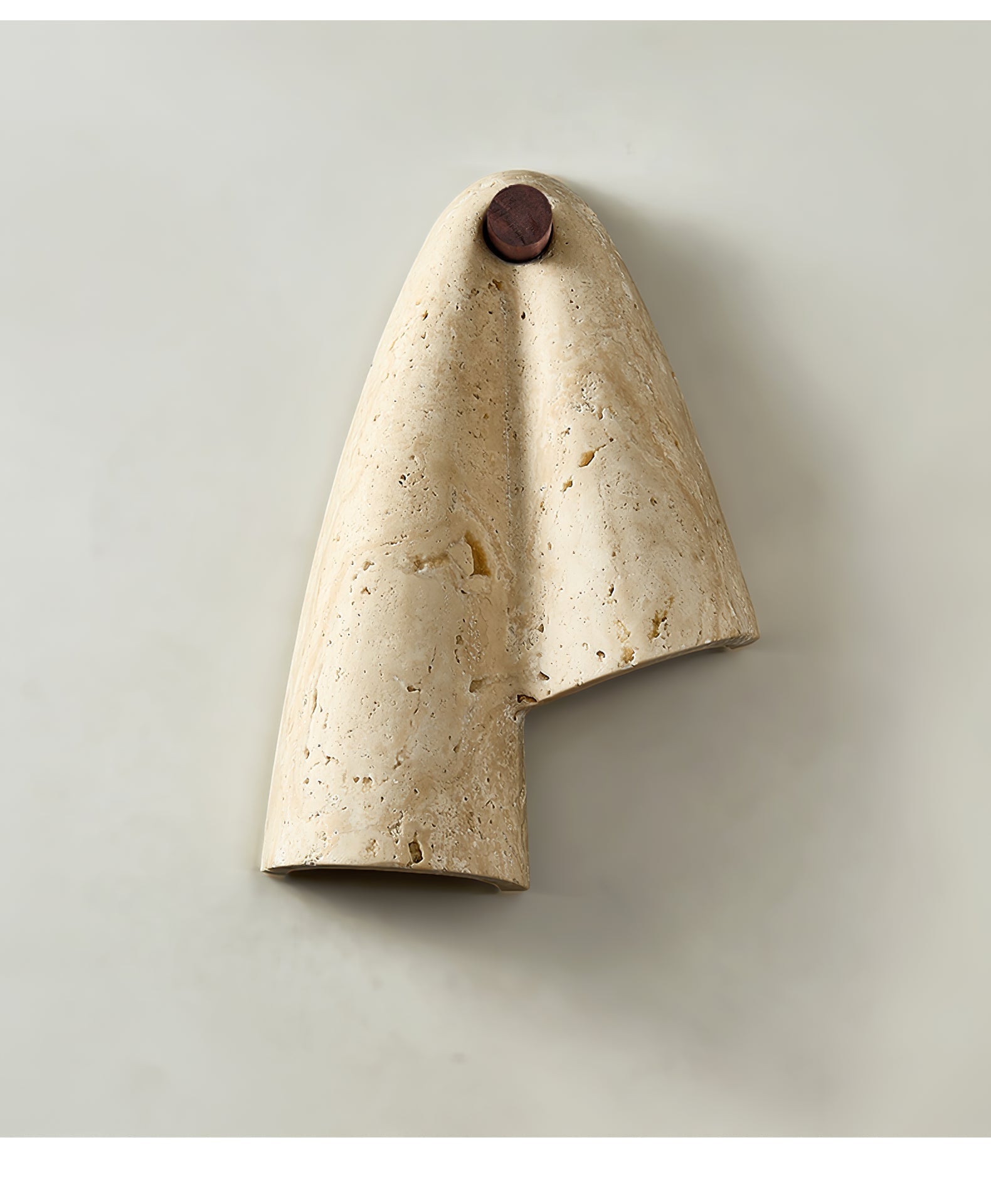 Artistic Travertine Wall Light - Neutralighting