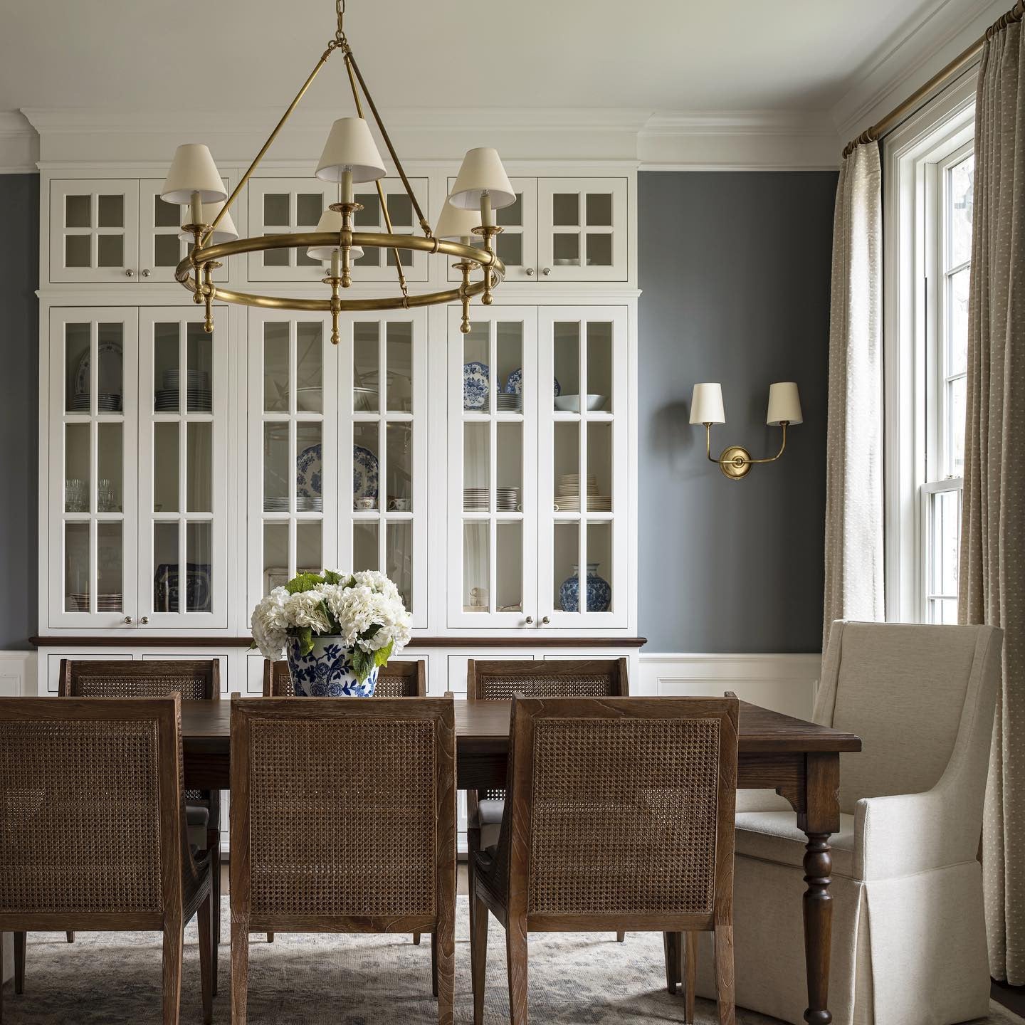Victor Wall Lamp Black Bronze Fabric - Neutralighting