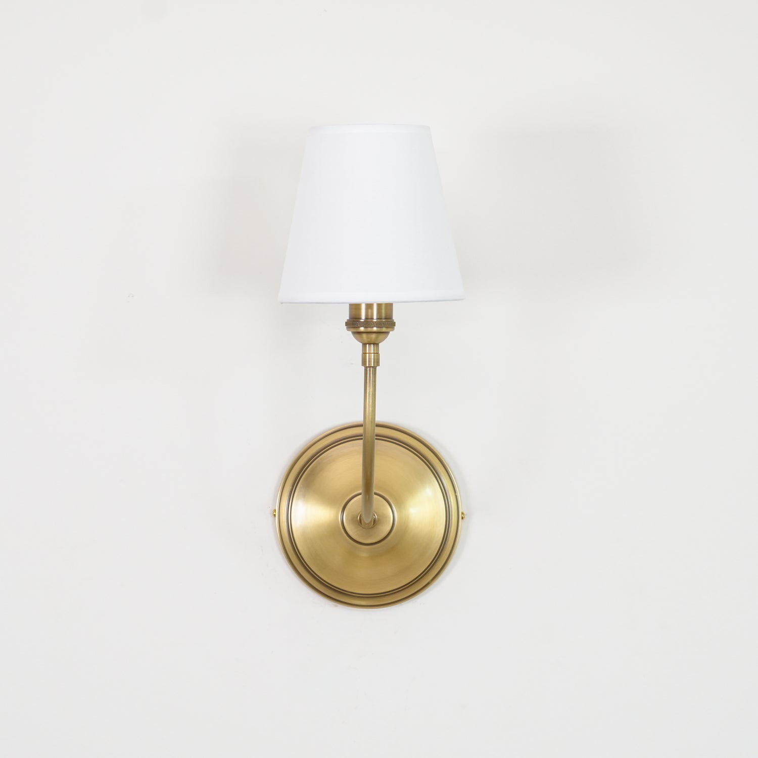 Victor Wall Lamp Black Bronze Fabric - Neutralighting