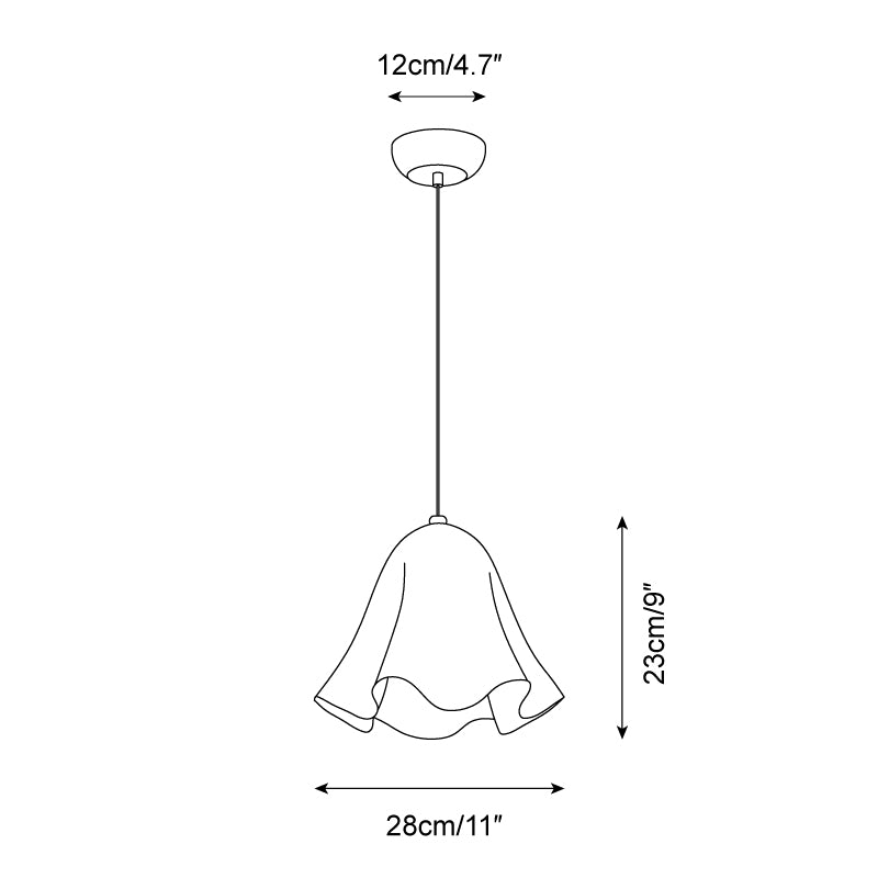 Liora Bell Glass Pendant Light - Neutralighting