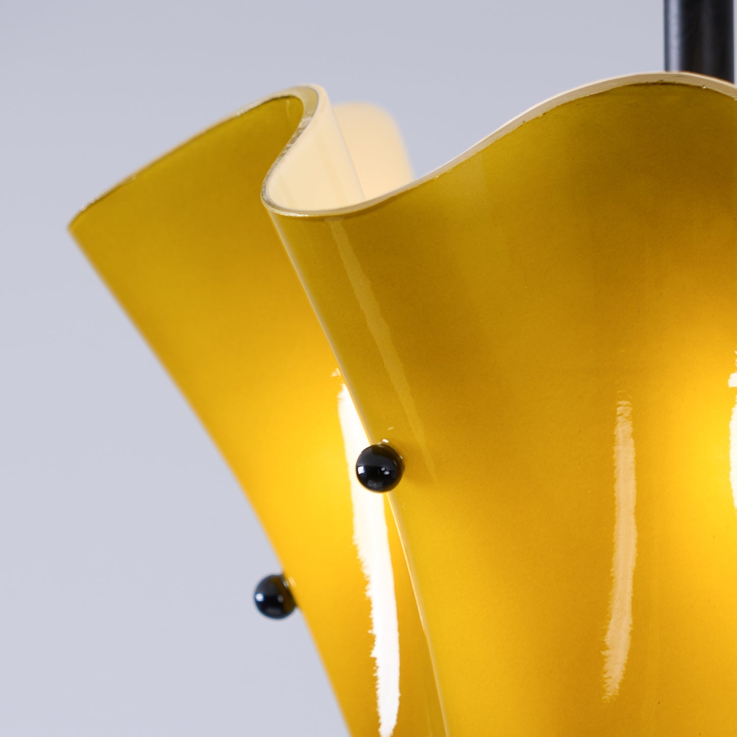 Eldis Murano Glass Semi Flush Ceiling Light