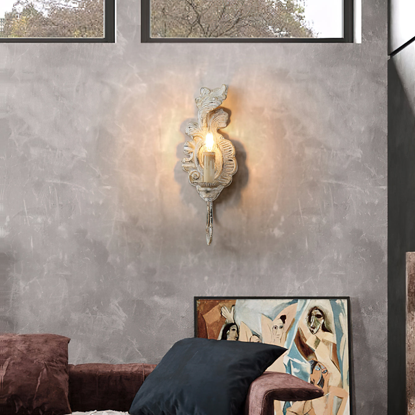 Louis Indoor Wall Lamp Wood - Neutralighting