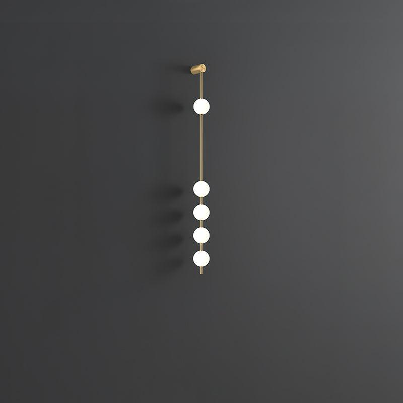 Valentina Vertical Balls Wall Lamp - Neutralighting