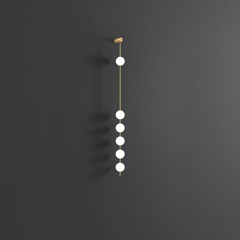Valentina Vertical Balls Wall Lamp - Neutralighting