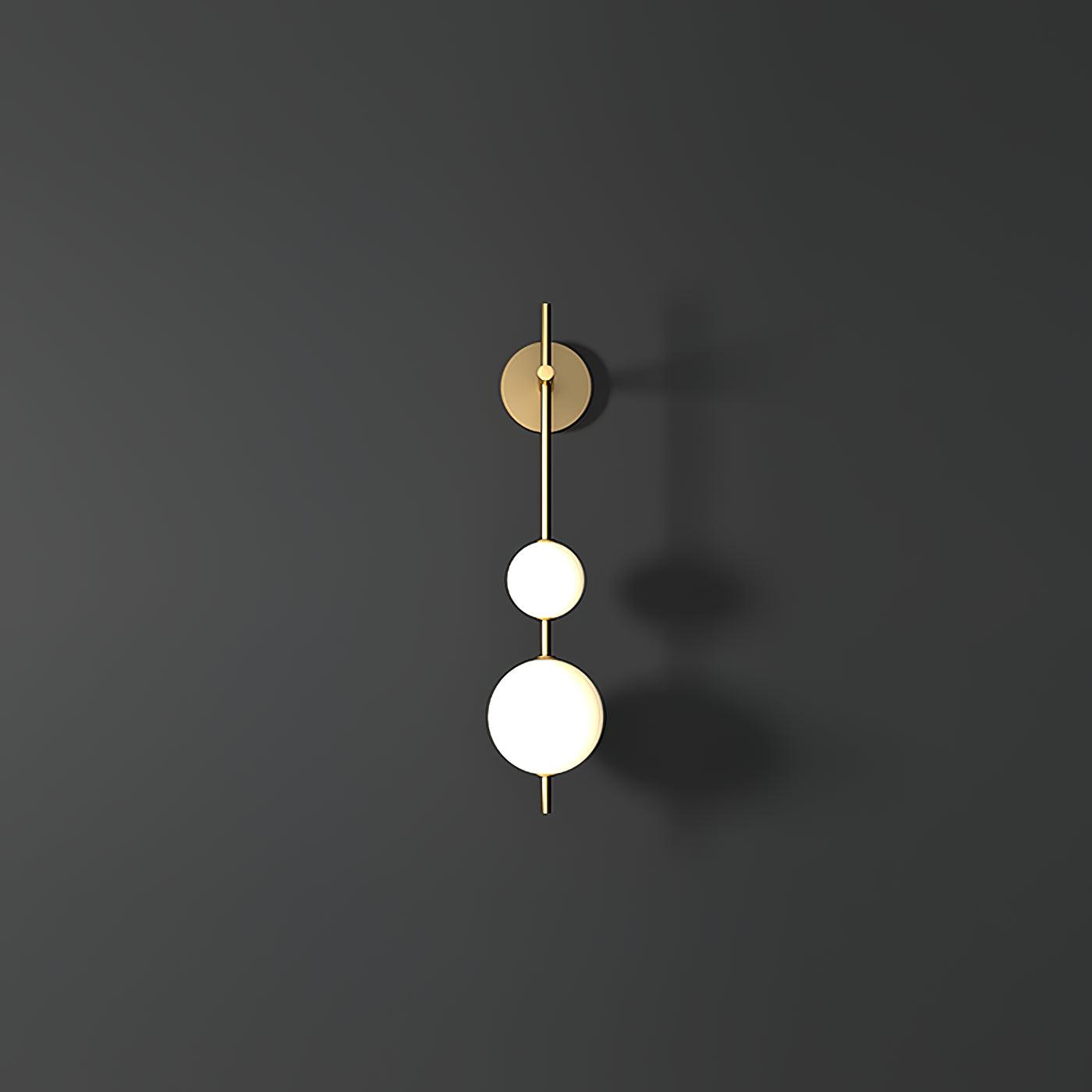 Cerin Vertical Globe Wall Lamp - Neutralighting