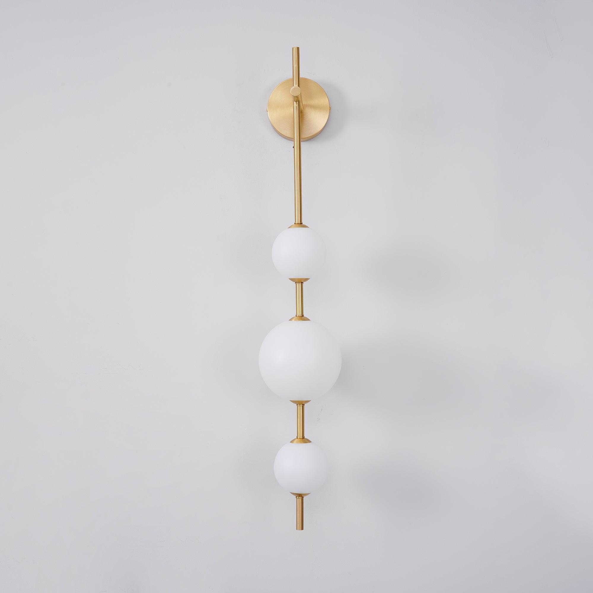 Cerin Vertical Globe Wall Lamp - Neutralighting