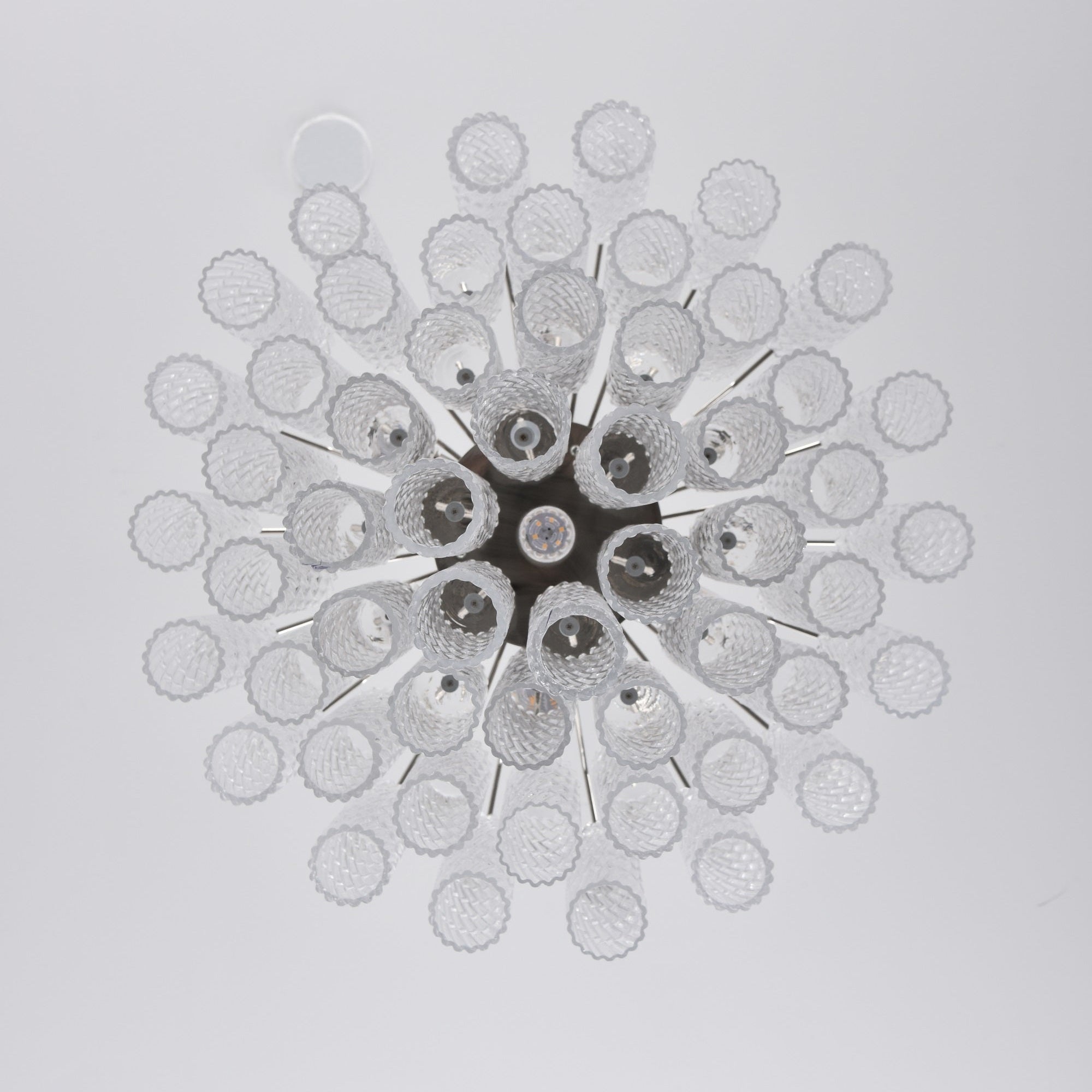 Aurora Chandelier Murano Glass Tiered Cascading Waves