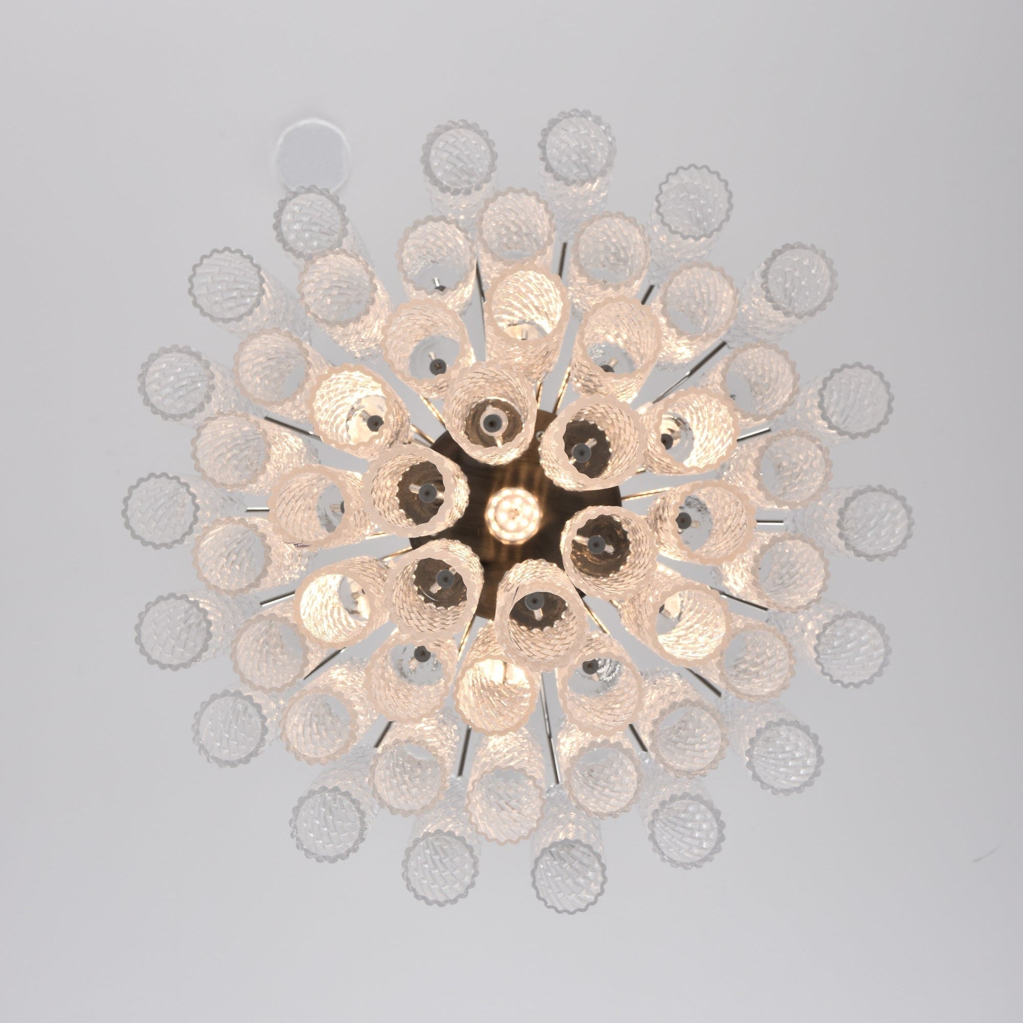 Aurora Chandelier Murano Glass Tiered Cascading Waves