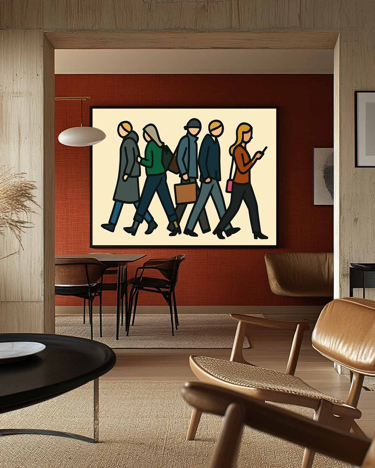 Modern Abstract Painting ABAH193 - Neutralighting